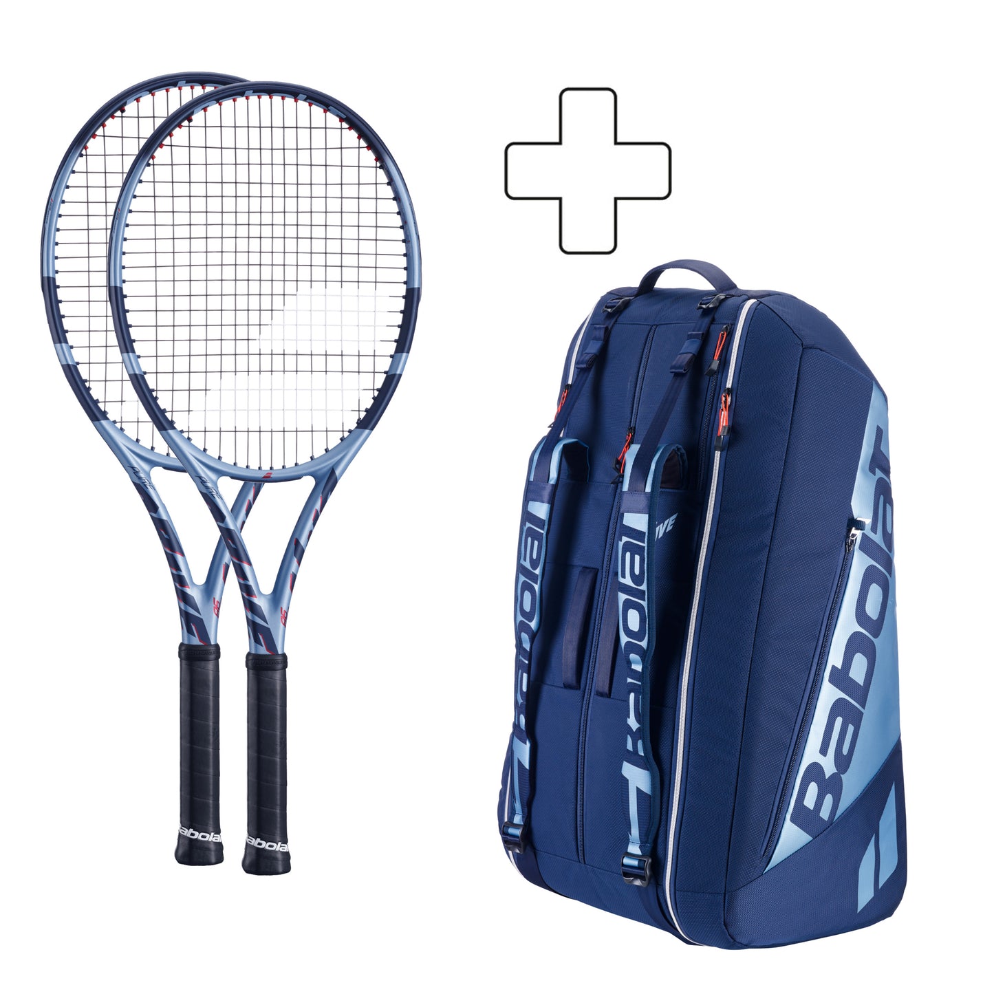 Babolat 2x Pure Drive 98 Plus ketsjertaske Babolat 2x Pure Drive 98 Plus ketsjertaske
