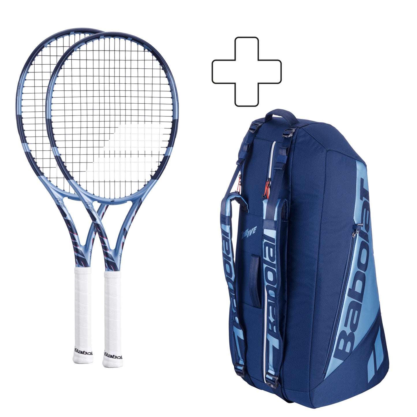 Babolat 2x Pure Drive Team Plus ketsjertaske Babolat 2x Pure Drive Team Plus ketsjertaske