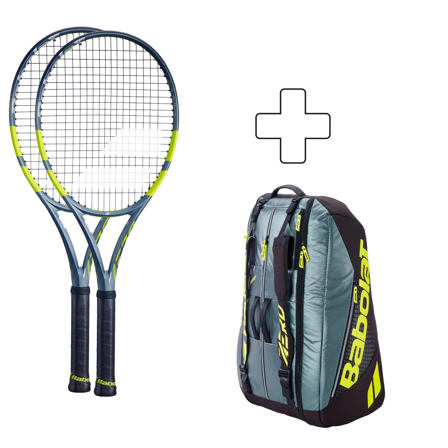 Babolat 2x Pure Aero 98 Plus ketsjertaske Babolat 2x Pure Aero 98 Plus ketsjertaske
