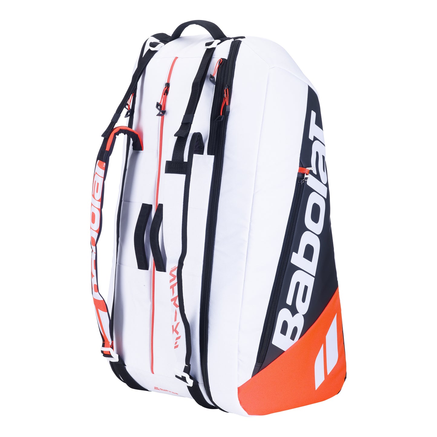 Babolat Pure Strike RH X12 Ketchertaske-Hvid,Rød Babolat Pure Strike RH X12 Ketchertaske-Hvid,Rød