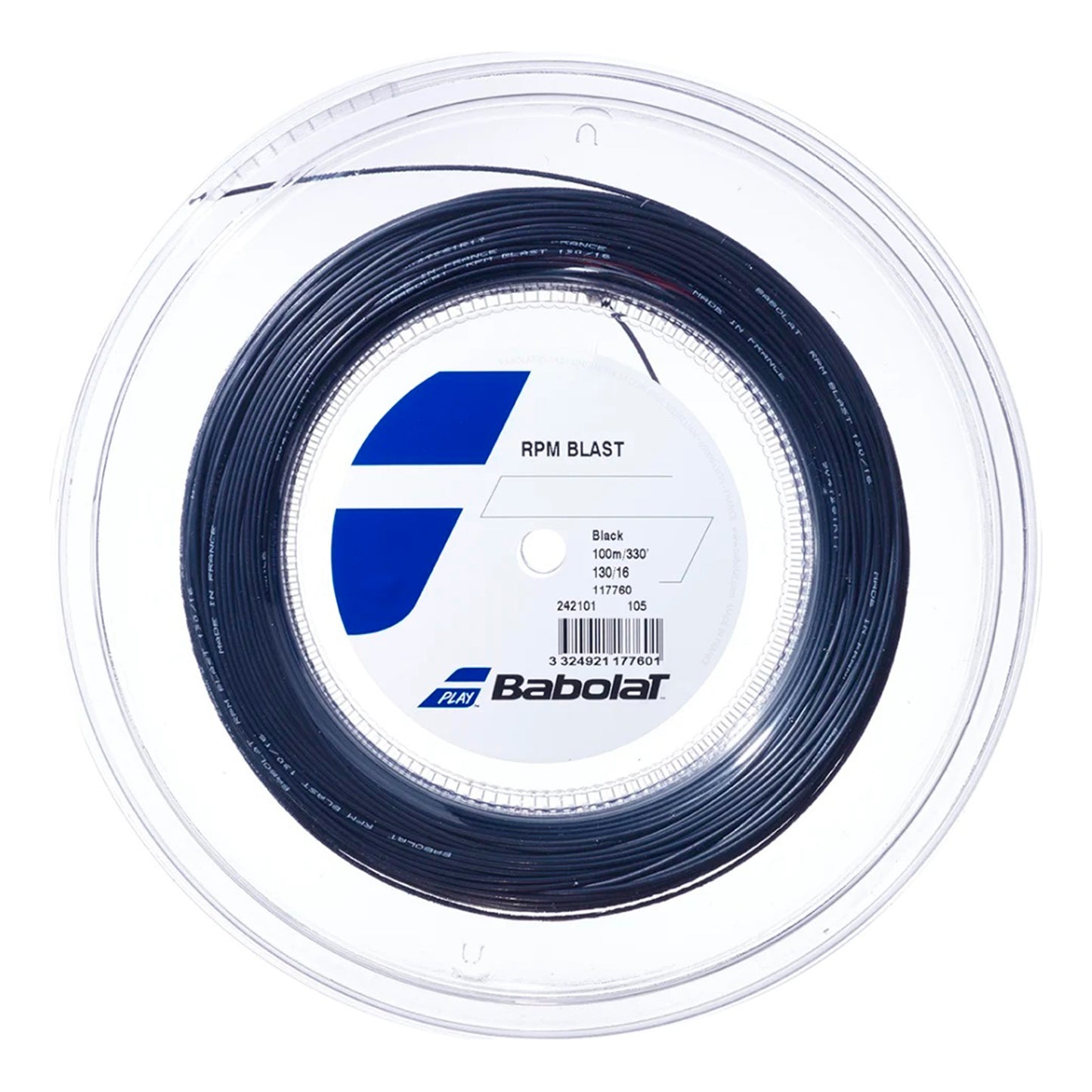 Babolat RPM Blast Strenge,Rulle 100m-Sort Babolat RPM Blast Strenge,Rulle 100m-Sort