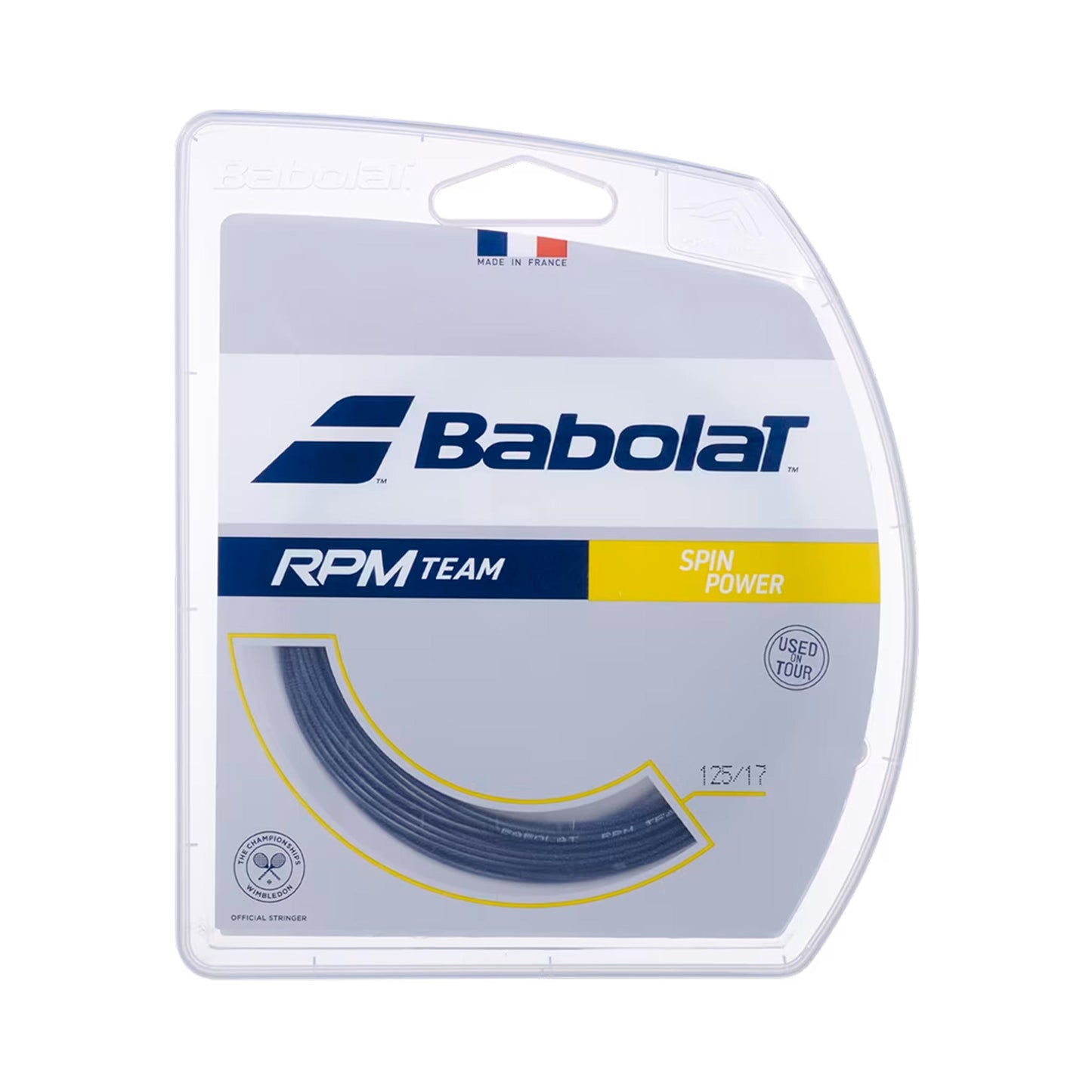 Babolat Team RPM Team Strengesæt 12m-Sort Babolat Team RPM Team Strengesæt 12m-Sort