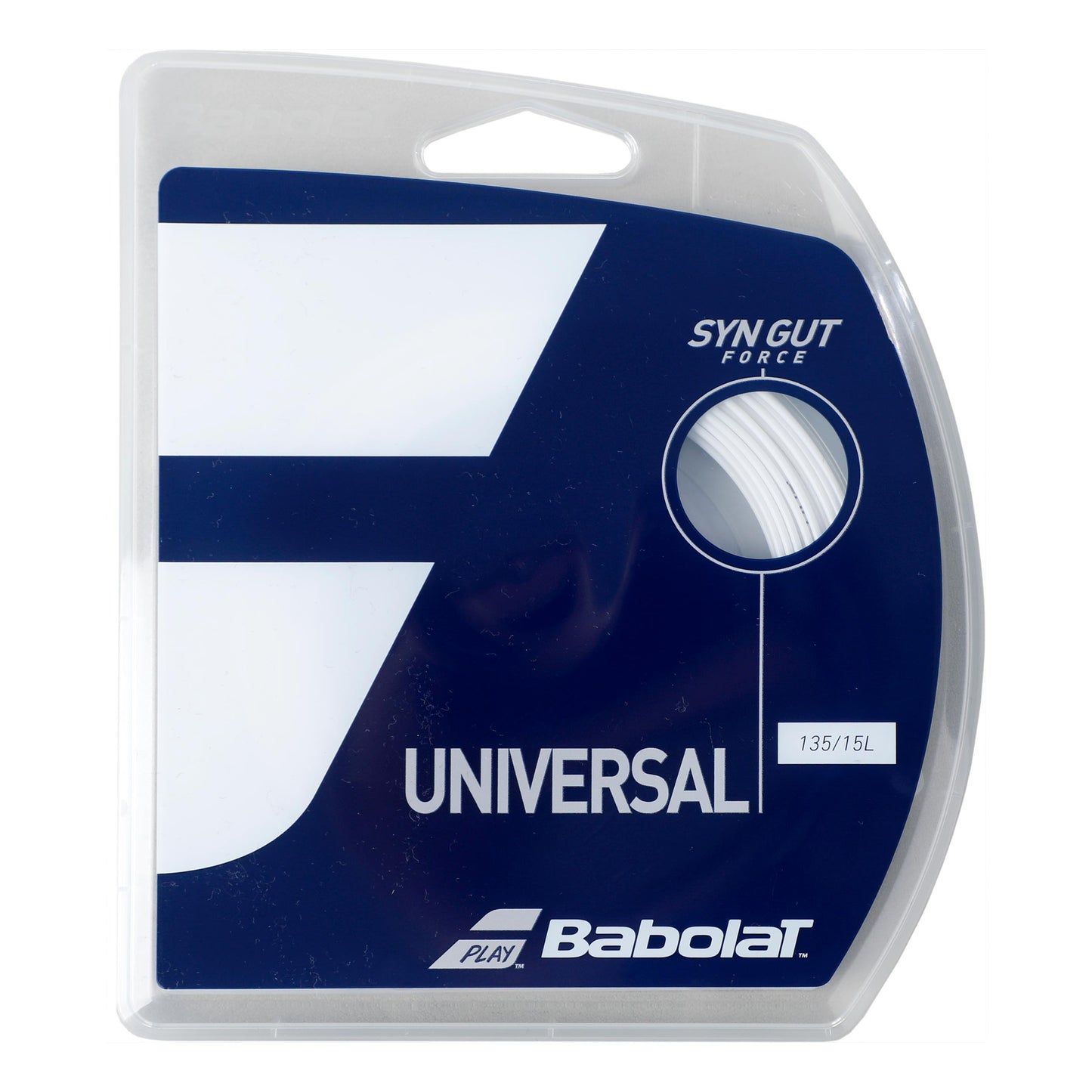 Babolat Synthetic Gut Force Strengesæt 12m - hvid Babolat Synthetic Gut Force Strengesæt 12m - hvid