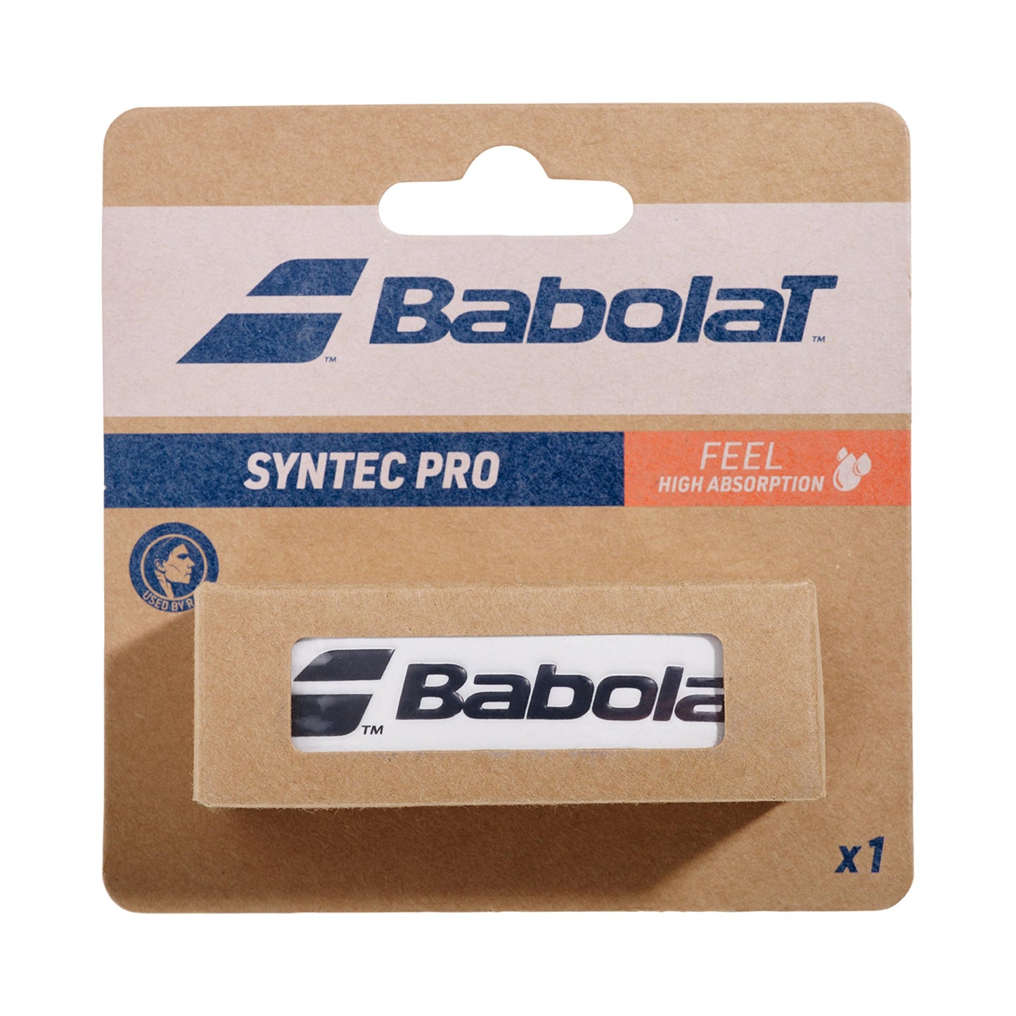 Babolat Syntec Pro Pakke Med 1-Hvid Babolat Syntec Pro Pakke Med 1-Hvid