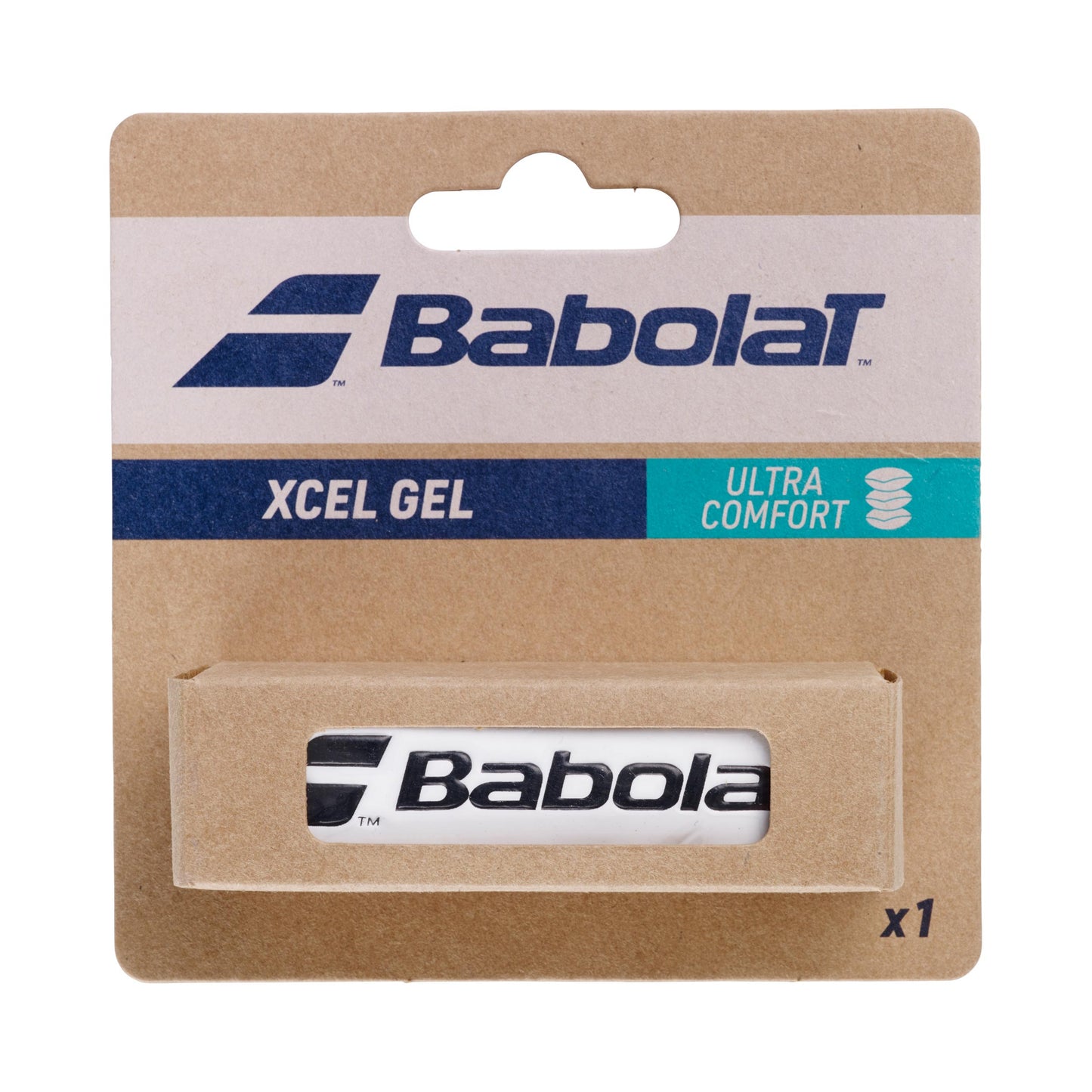 Babolat Xcel Gel Pakke Med 1-Hvid Babolat Xcel Gel Pakke Med 1-Hvid