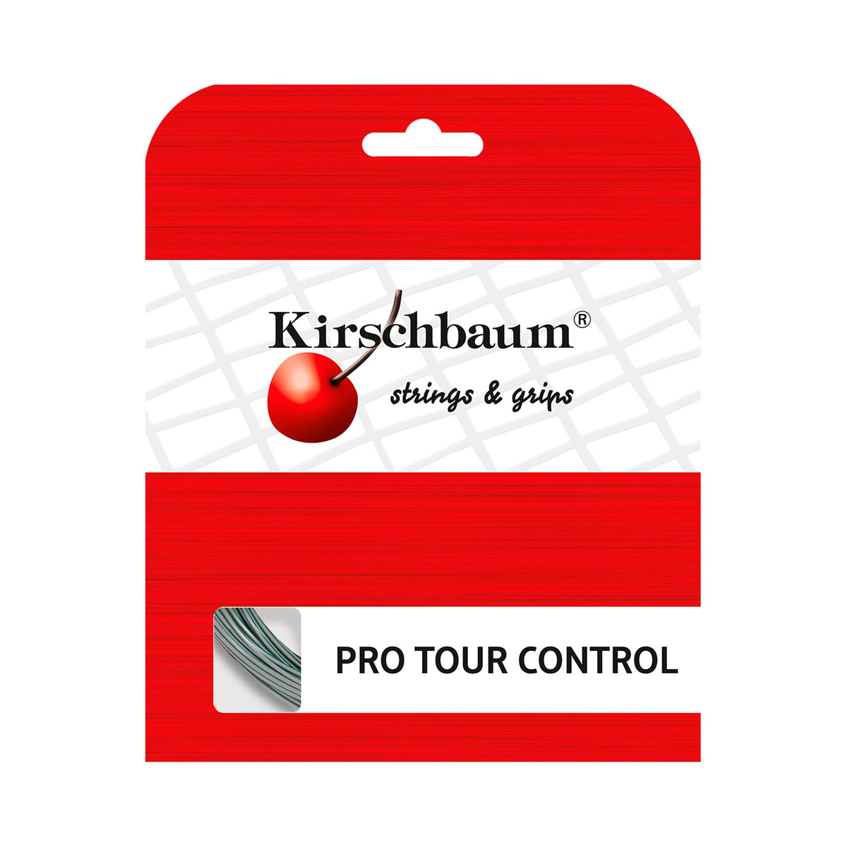 Kirschbaum Pro Tour Control Strengesæt-Sølv Kirschbaum Pro Tour Control Strengesæt-Sølv