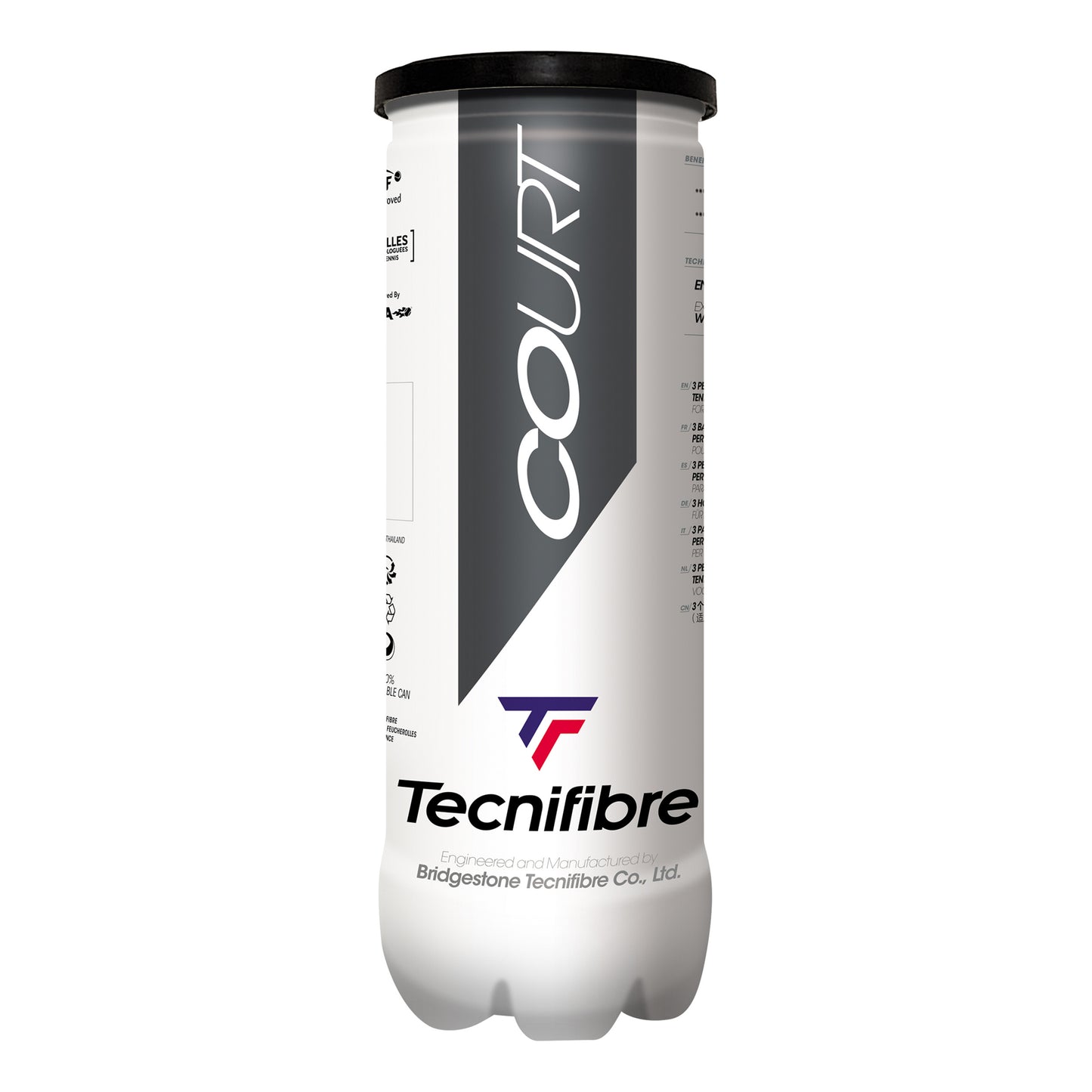 Tecnifibre Court 3er Dåse Med 3 Tecnifibre Court 3er Dåse Med 3