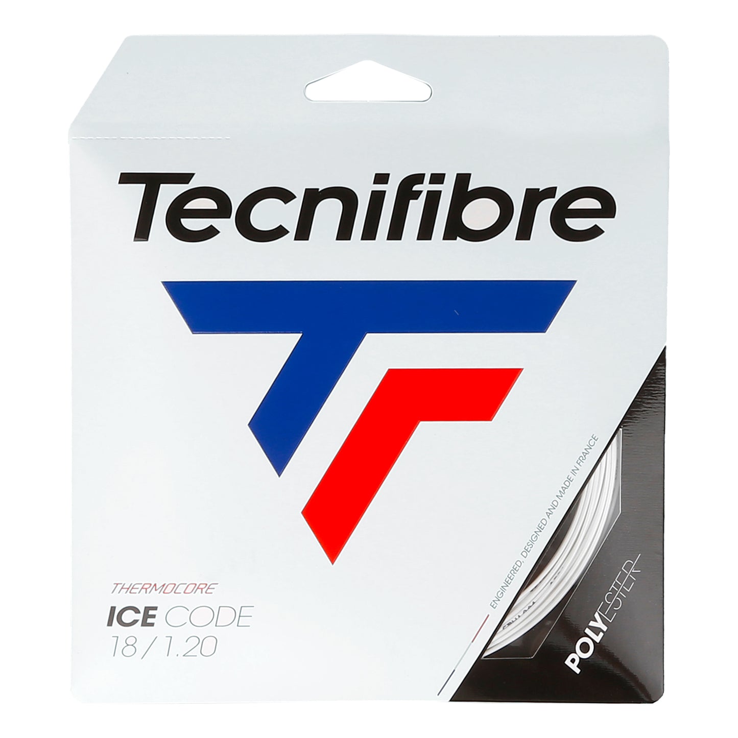 Tecnifibre Ice Code Strengesæt 12m-Hvid Tecnifibre Ice Code Strengesæt 12m-Hvid