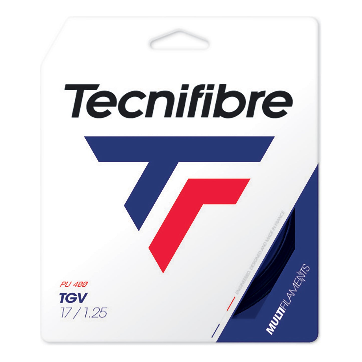 Tecnifibre TGV 12m Strengesæt-Sort Tecnifibre TGV 12m Strengesæt-Sort