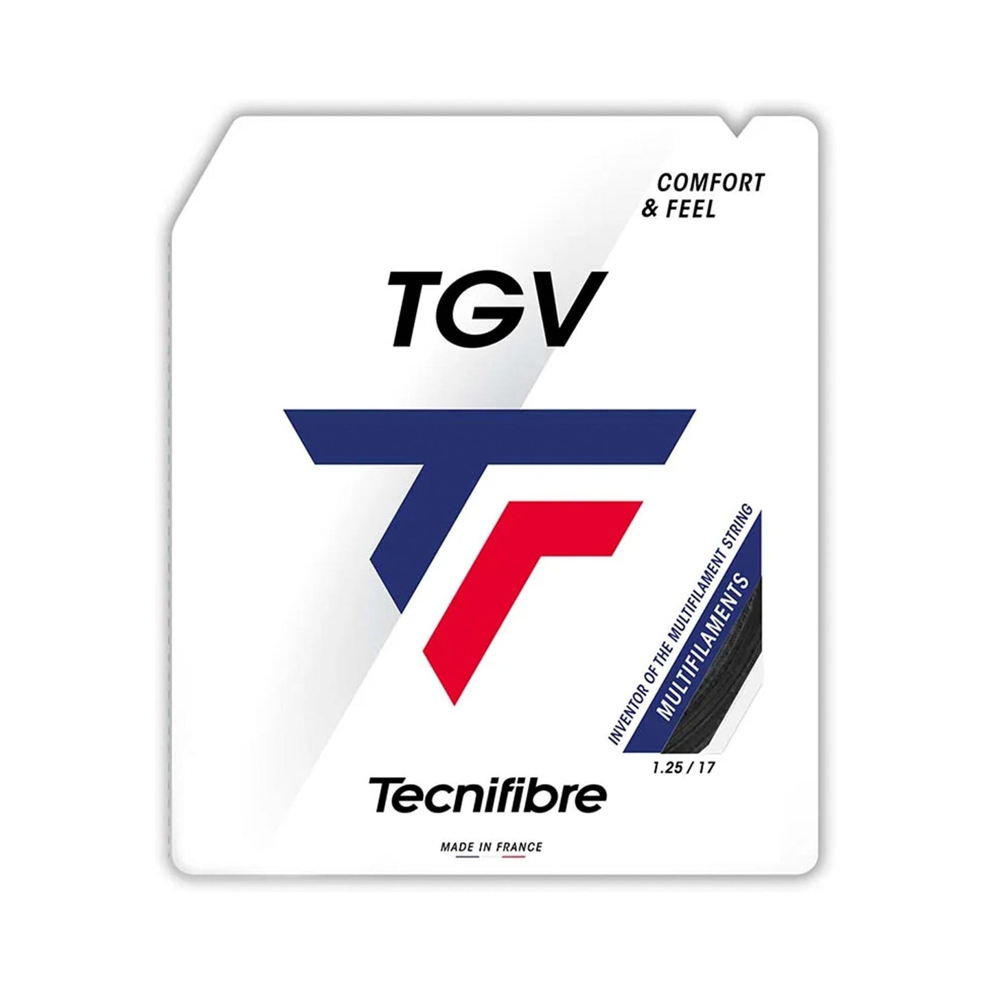 Tecnifibre TGV 12m Strengesæt-Sort Tecnifibre TGV 12m Strengesæt-Sort