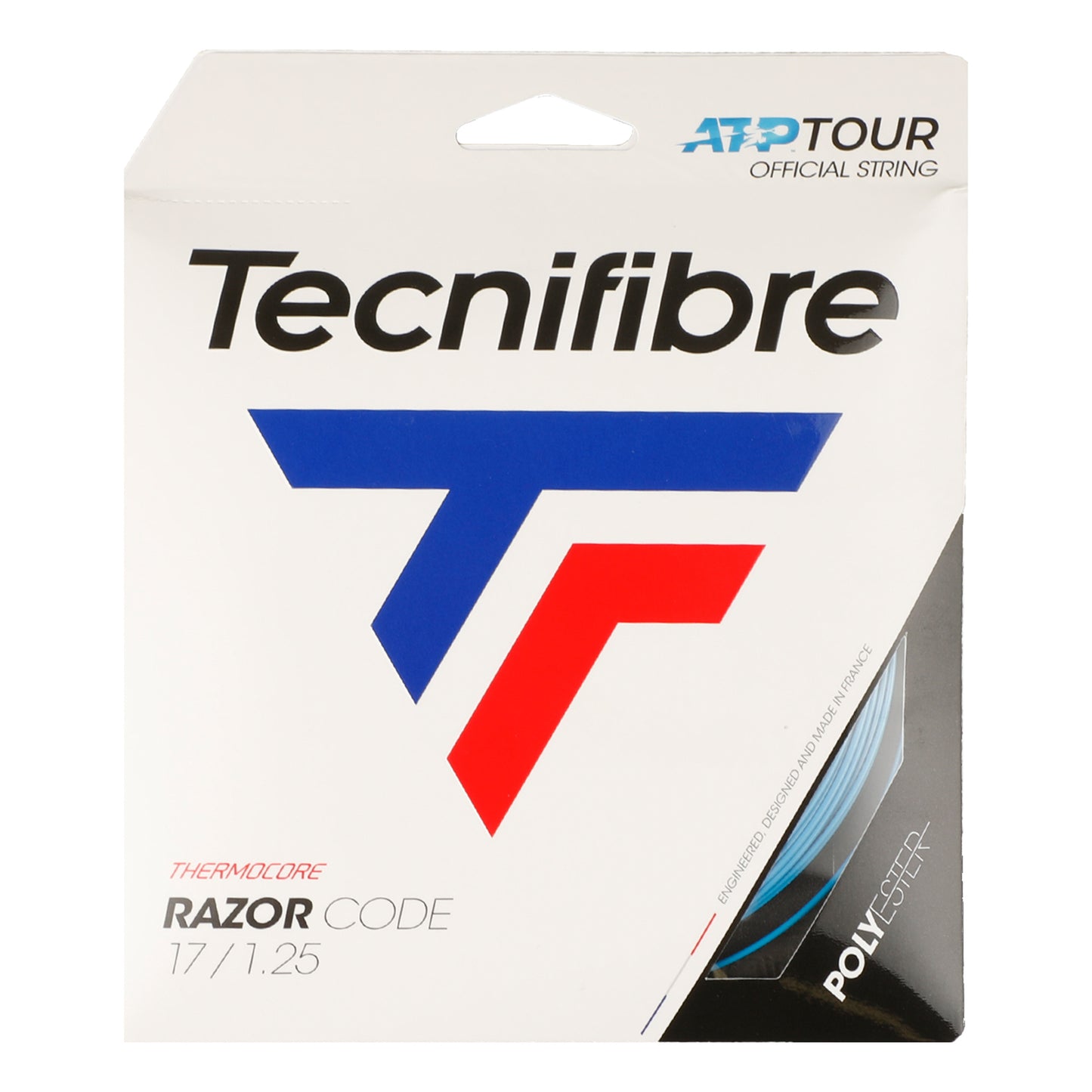 Tecnifibre Razor Code 12m Strengesæt-Blå Tecnifibre Razor Code 12m Strengesæt-Blå