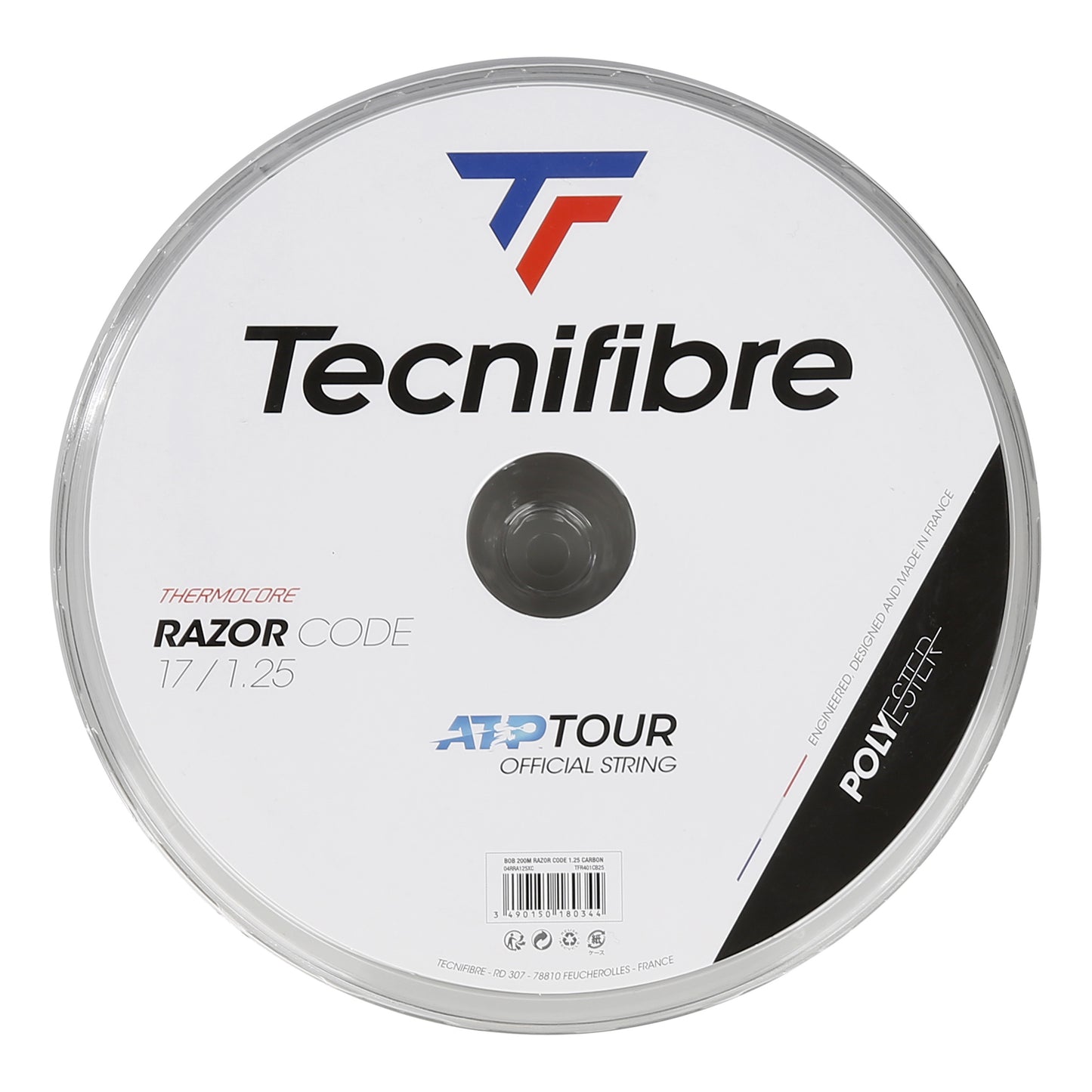 Tecnifibre Razor Code 200m Strenge,Rulle-Blå Tecnifibre Razor Code 200m Strenge,Rulle-Blå