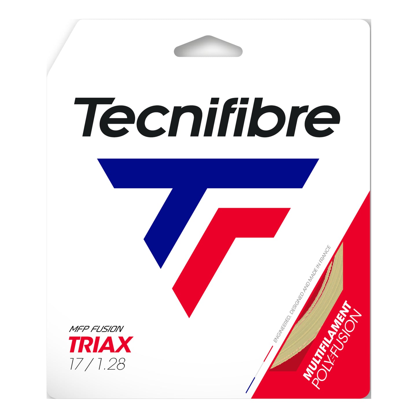 Tecnifibre Triax Strengesæt 12m-Naturfarvet Tecnifibre Triax Strengesæt 12m-Naturfarvet