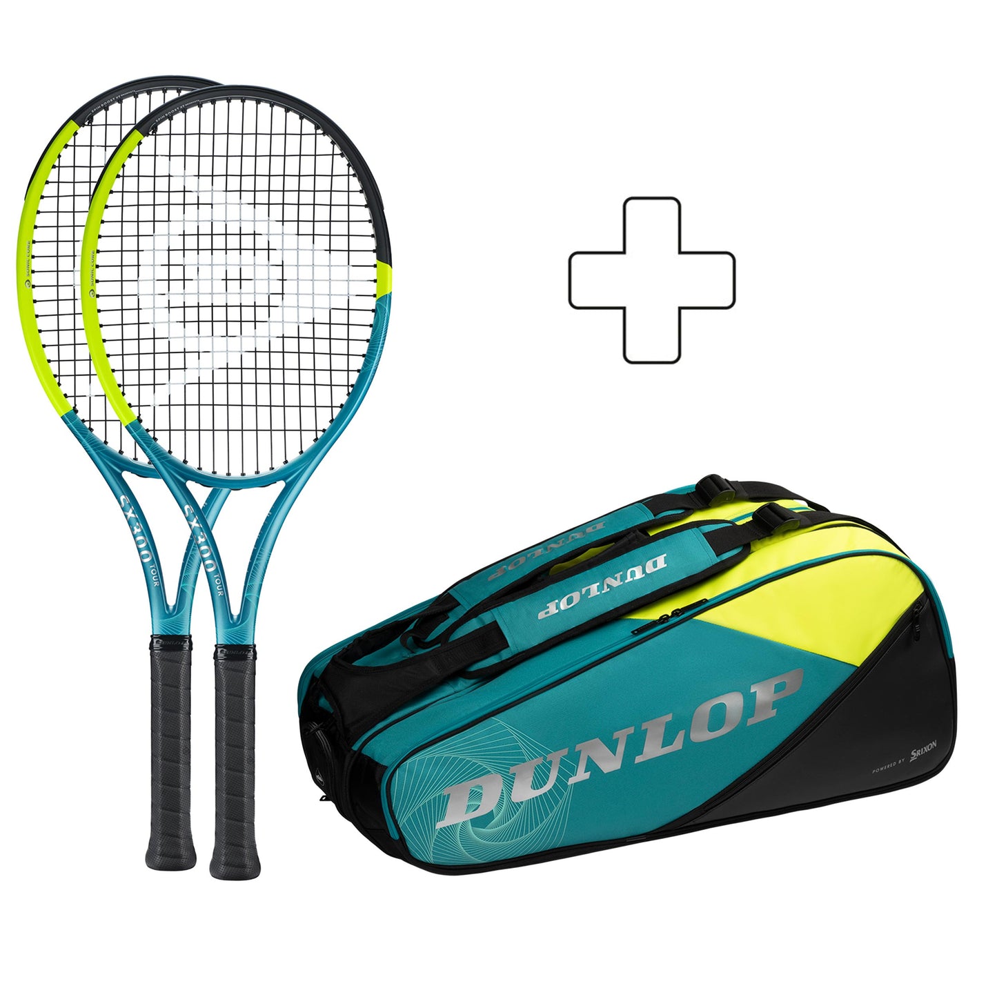Dunlop 2x SX 300 Tour Plus ketsjertaske Dunlop 2x SX 300 Tour Plus ketsjertaske