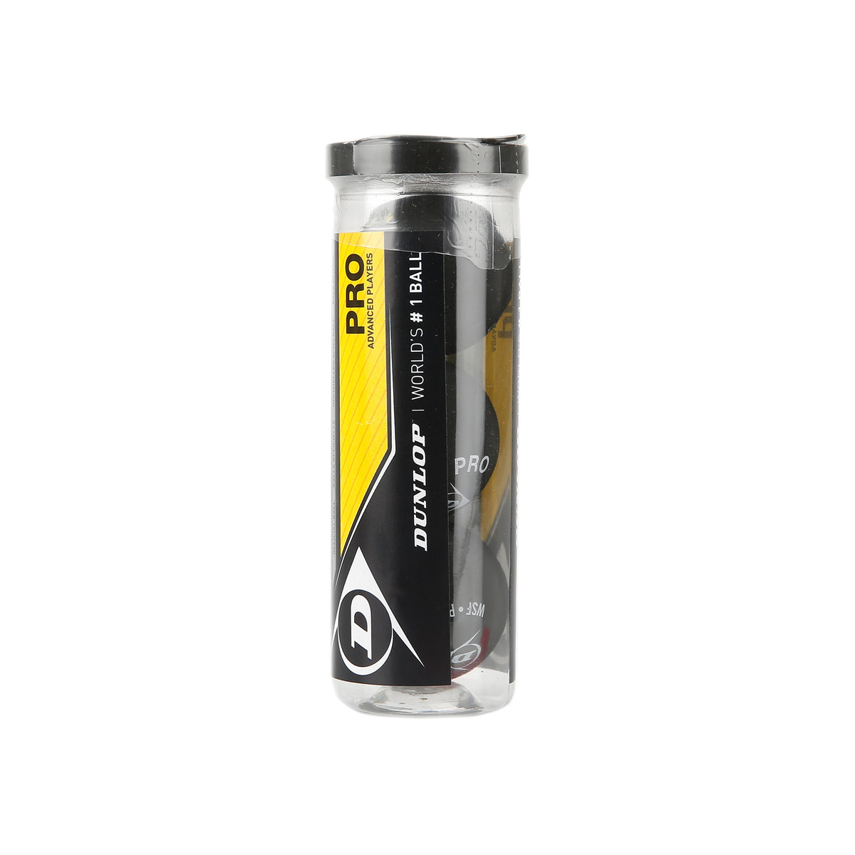 Dunlop Pro 3-Ball Tube Dåse med 3 Dunlop Pro 3-Ball Tube Dåse med 3