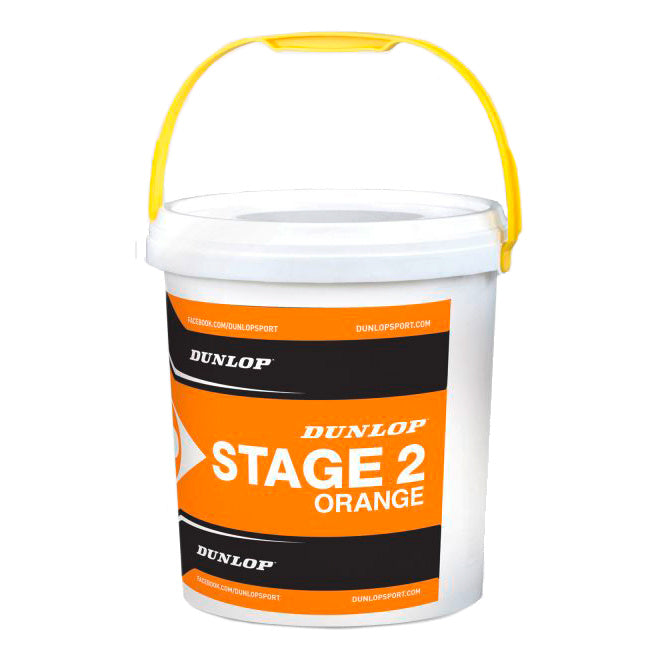 Dunlop Mini Tennis Stage 2 Orange Spand med 60 Dunlop Mini Tennis Stage 2 Orange Spand med 60