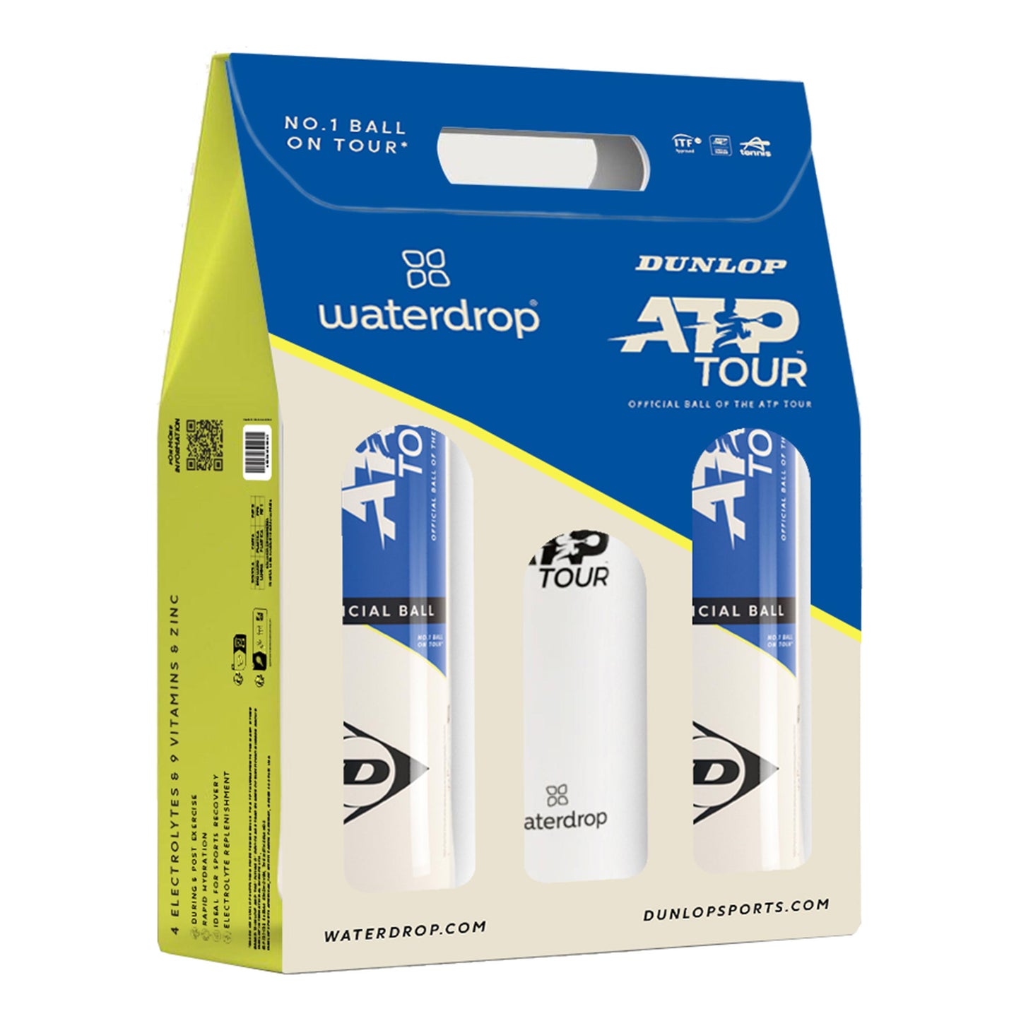 Dunlop ATP 2x 4er Dose + Waterdrop Tri-Pack Dunlop ATP 2x 4er Dose + Waterdrop Tri-Pack