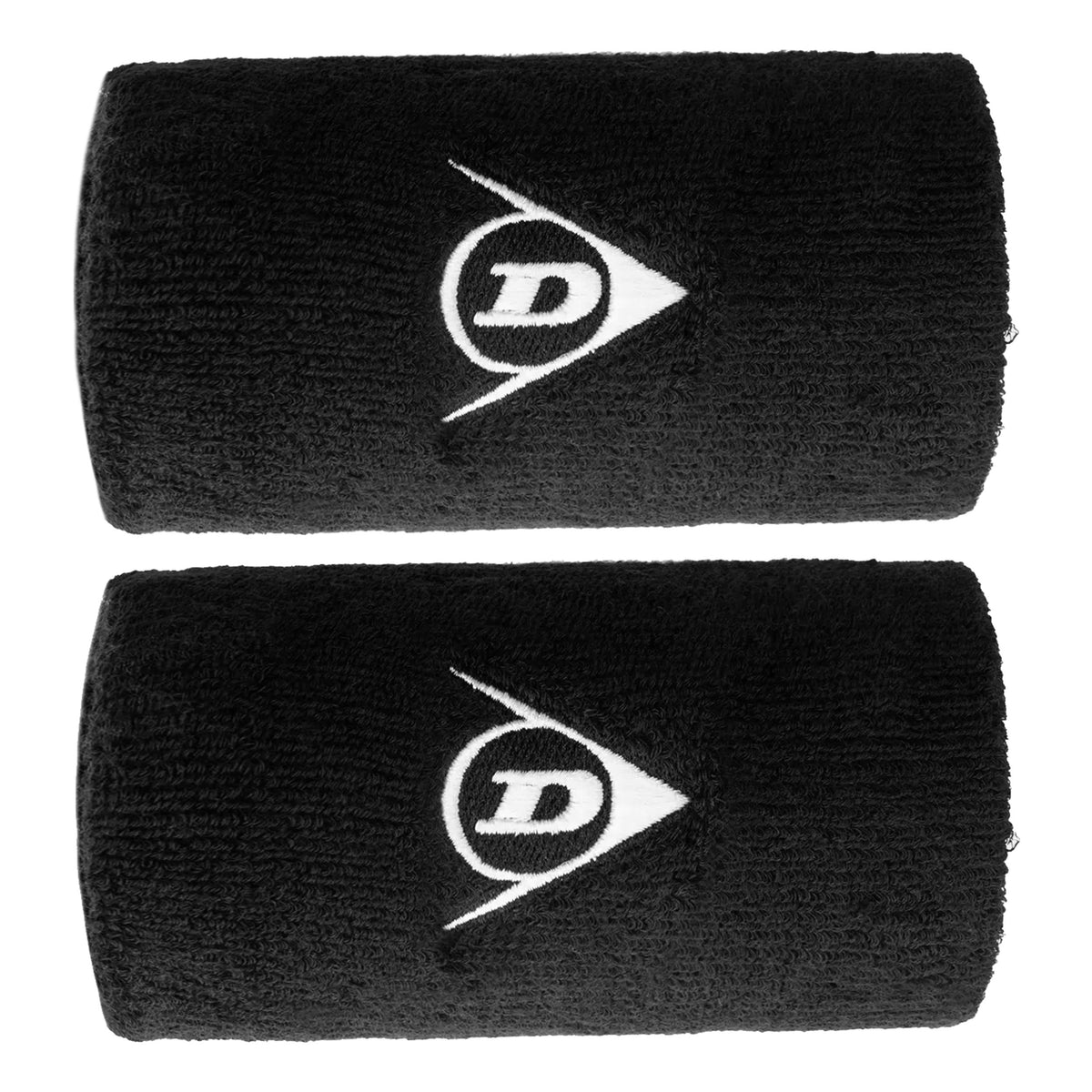 Dunlop Lang Svedbånd Pakke med 2 Unisex - sort, Dunlop Lang Svedbånd Pakke med 2 Unisex - sort,