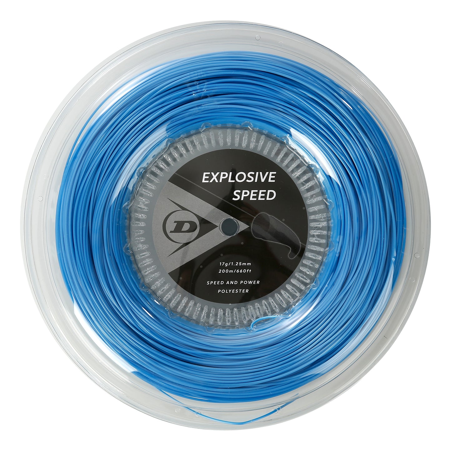 Dunlop Explosive Speed Strenge,Rulle 200m-Blå Dunlop Explosive Speed Strenge,Rulle 200m-Blå