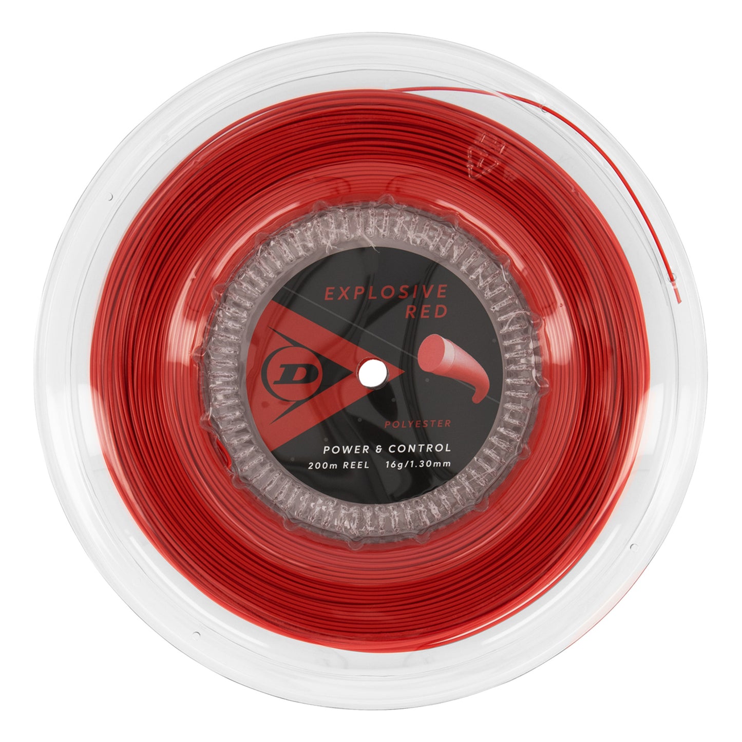 Dunlop Explosive Strenge,Rulle 200m-Rød Dunlop Explosive Strenge,Rulle 200m-Rød