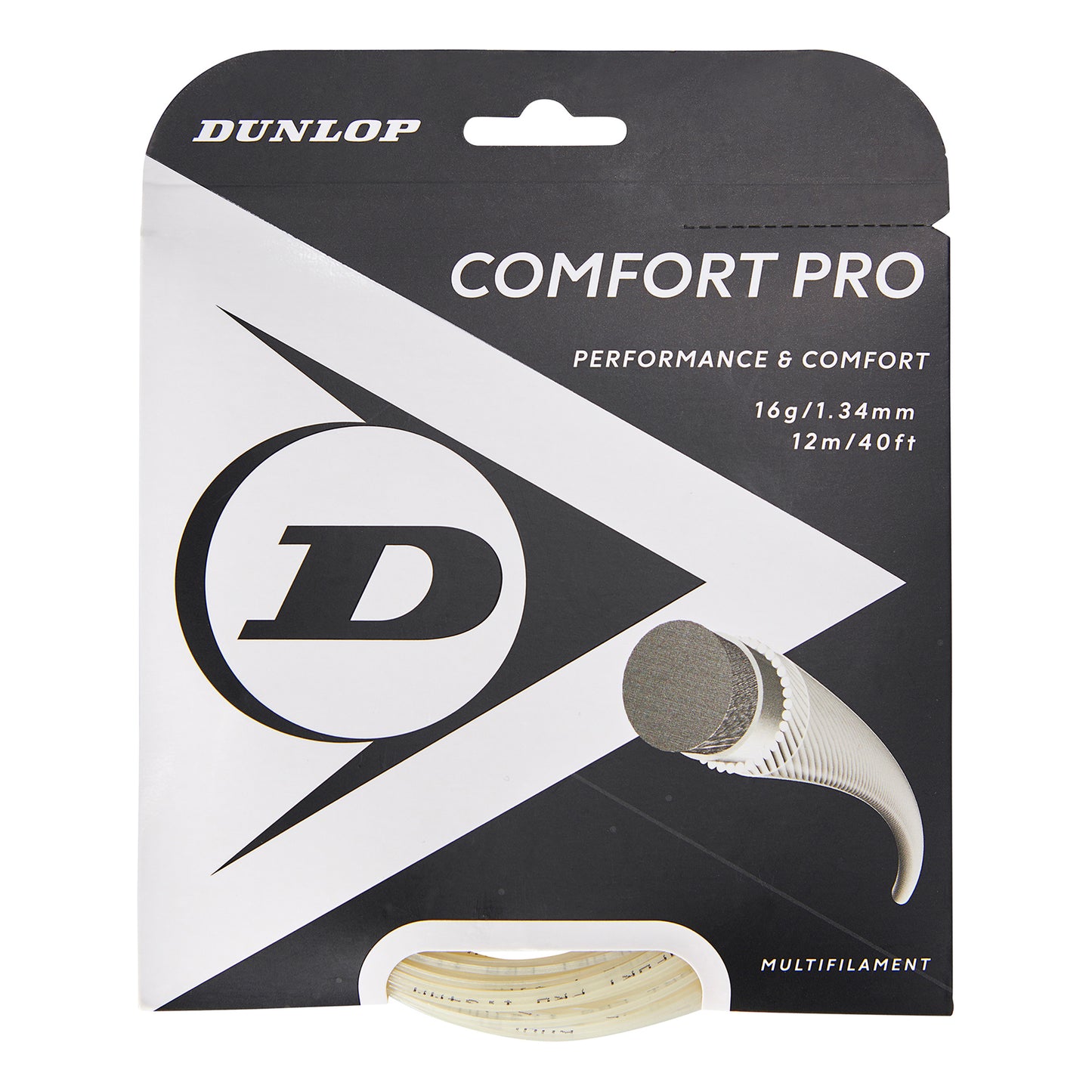 Dunlop Comfort Pro Strengesæt 12m - naturfarvet Dunlop Comfort Pro Strengesæt 12m - naturfarvet