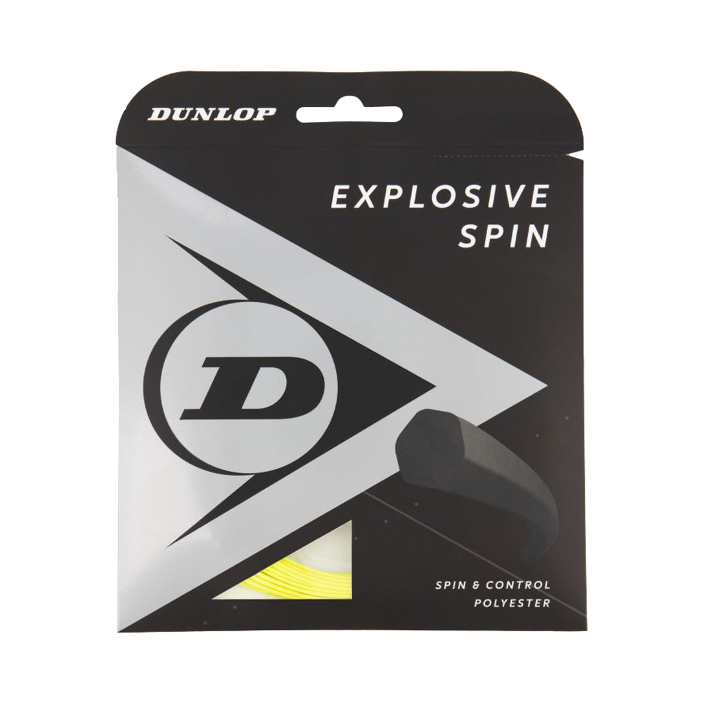Dunlop Explosive Spin Strengesæt 12m-Gul Dunlop Explosive Spin Strengesæt 12m-Gul