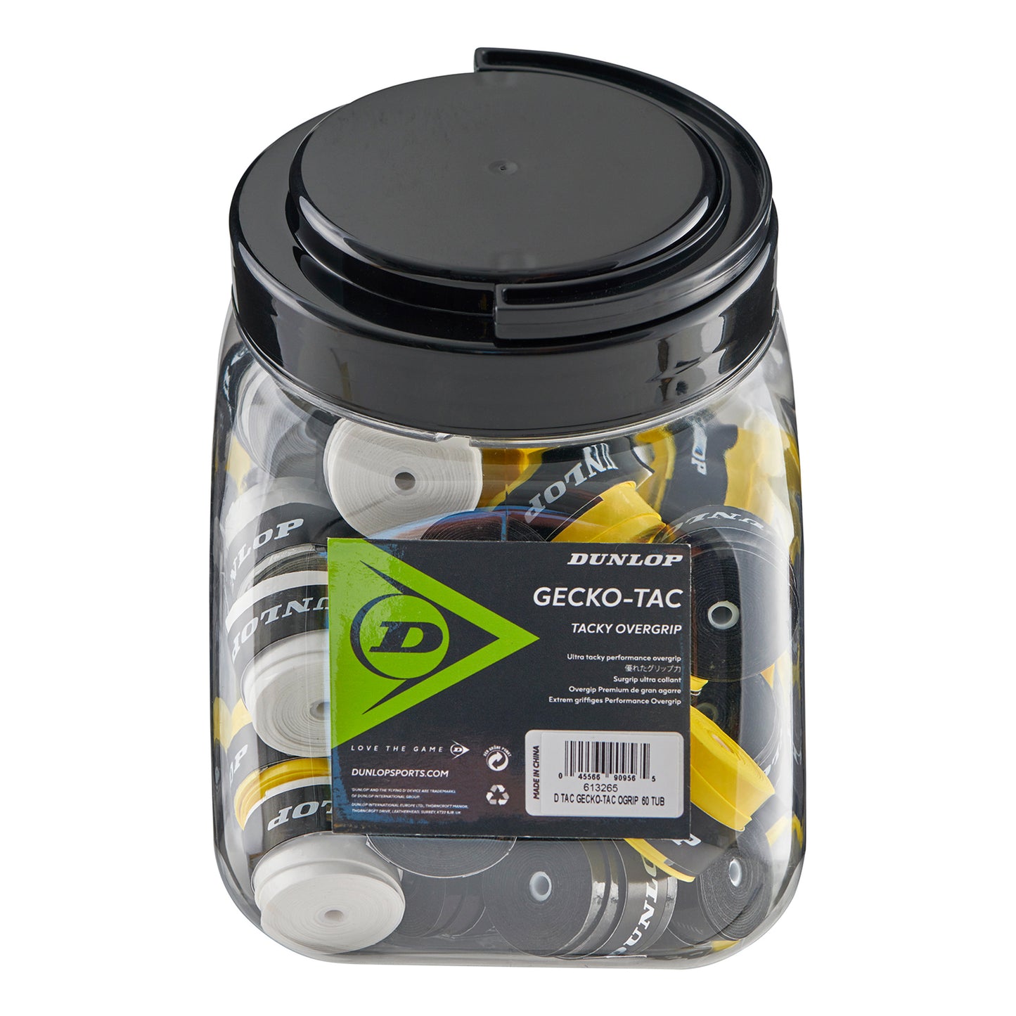 Dunlop Gecko-Tac Pakke Med 60-Flerfarvet Dunlop Gecko-Tac Pakke Med 60-Flerfarvet