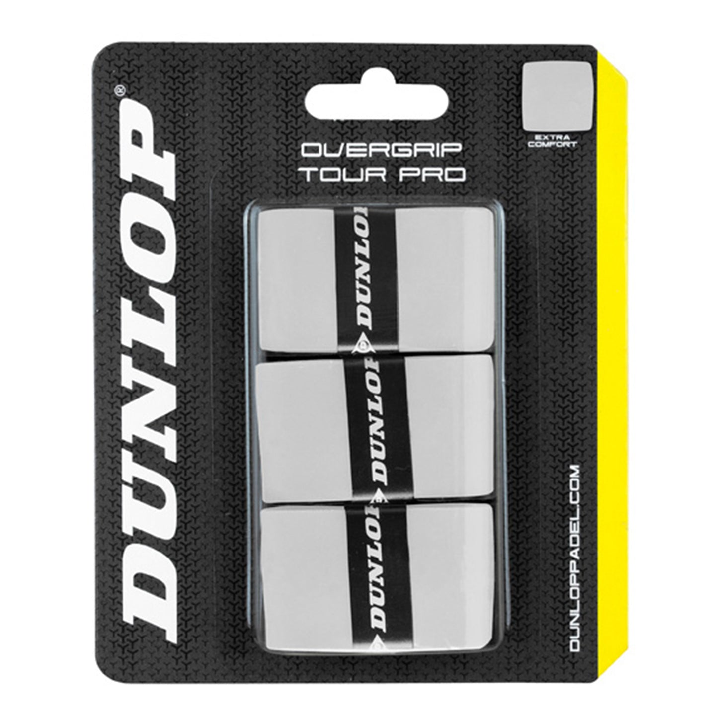 Dunlop Tour Pro Pakke med 3-hvid Dunlop Tour Pro Pakke med 3-hvid