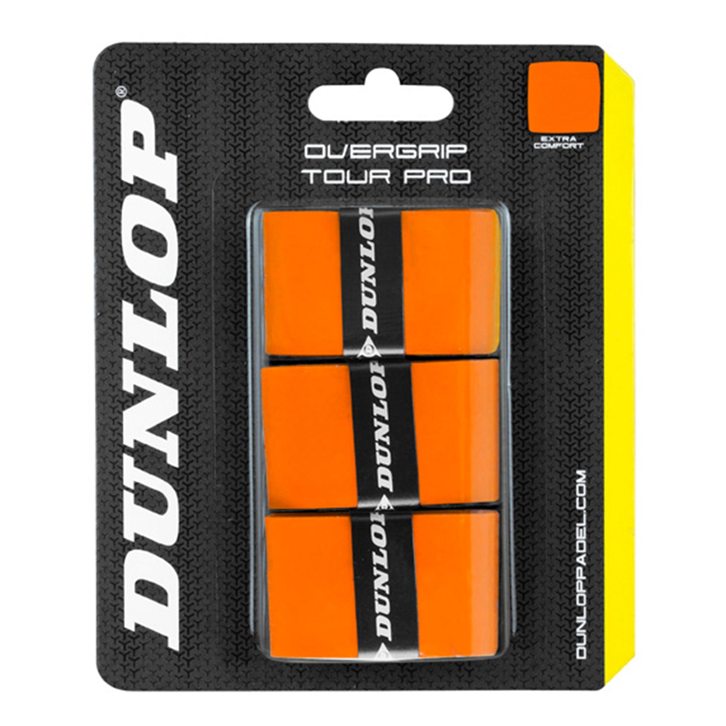 Dunlop Tour Pro Pakke med 3-orange Dunlop Tour Pro Pakke med 3-orange