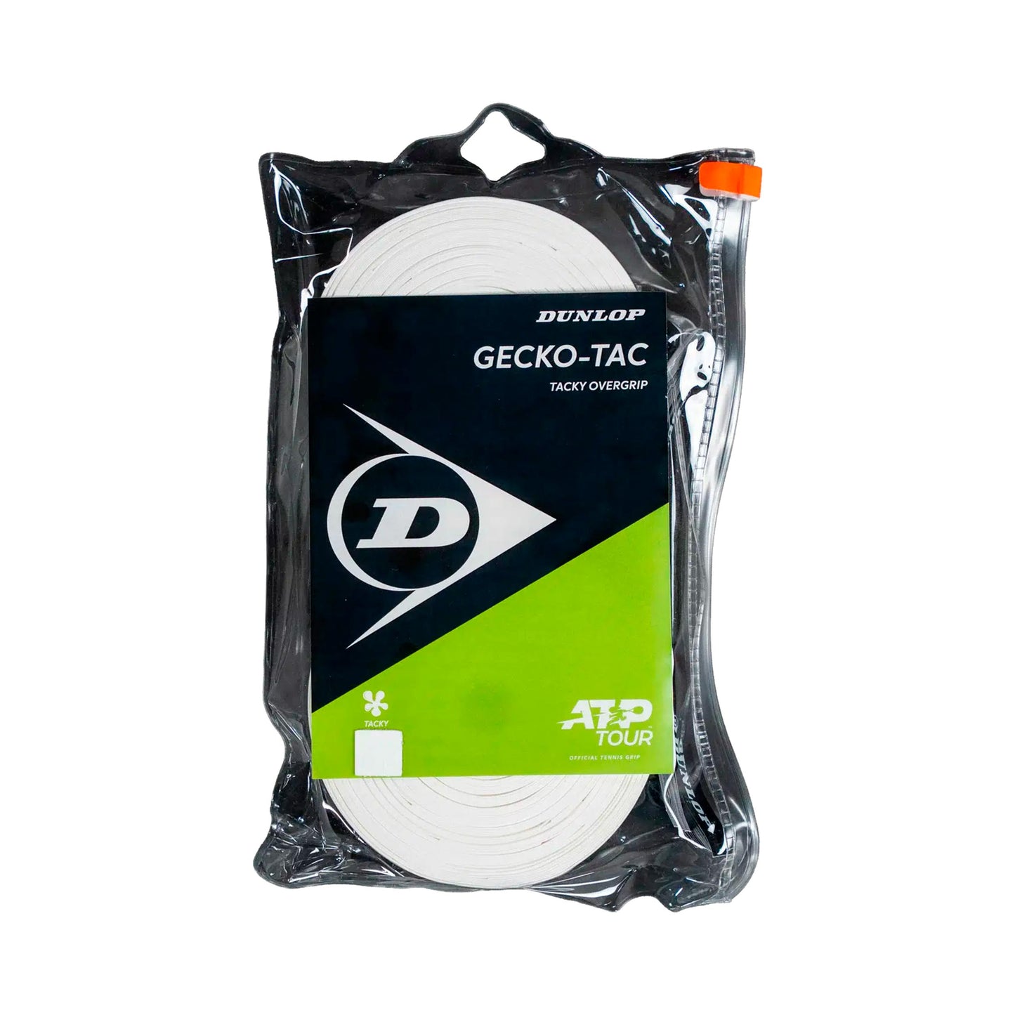 Dunlop Gecko-Tac Pakke med 30 - hvid Dunlop Gecko-Tac Pakke med 30 - hvid