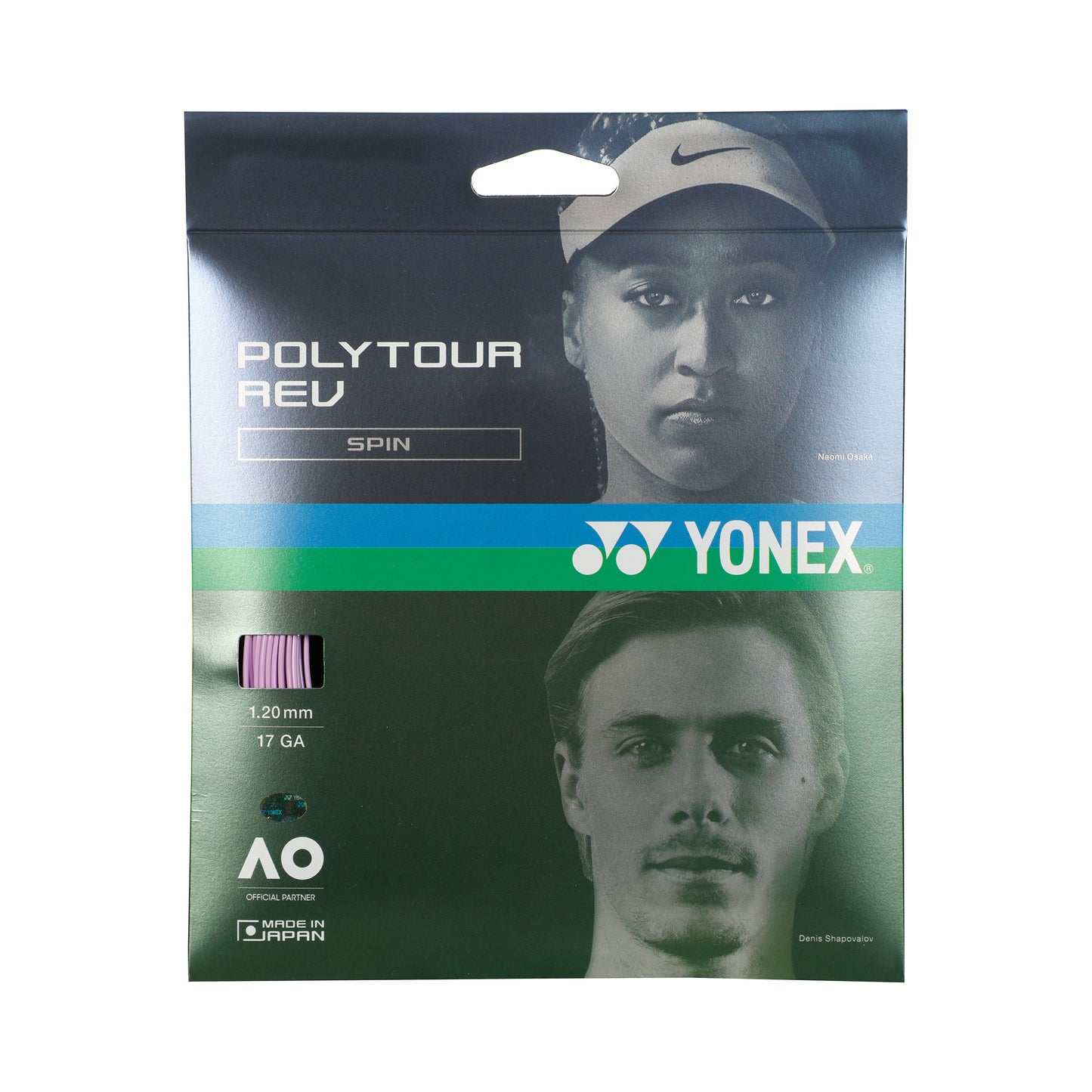 Yonex Poly Tour Rev Strengesæt 12m-Lilla Yonex Poly Tour Rev Strengesæt 12m-Lilla