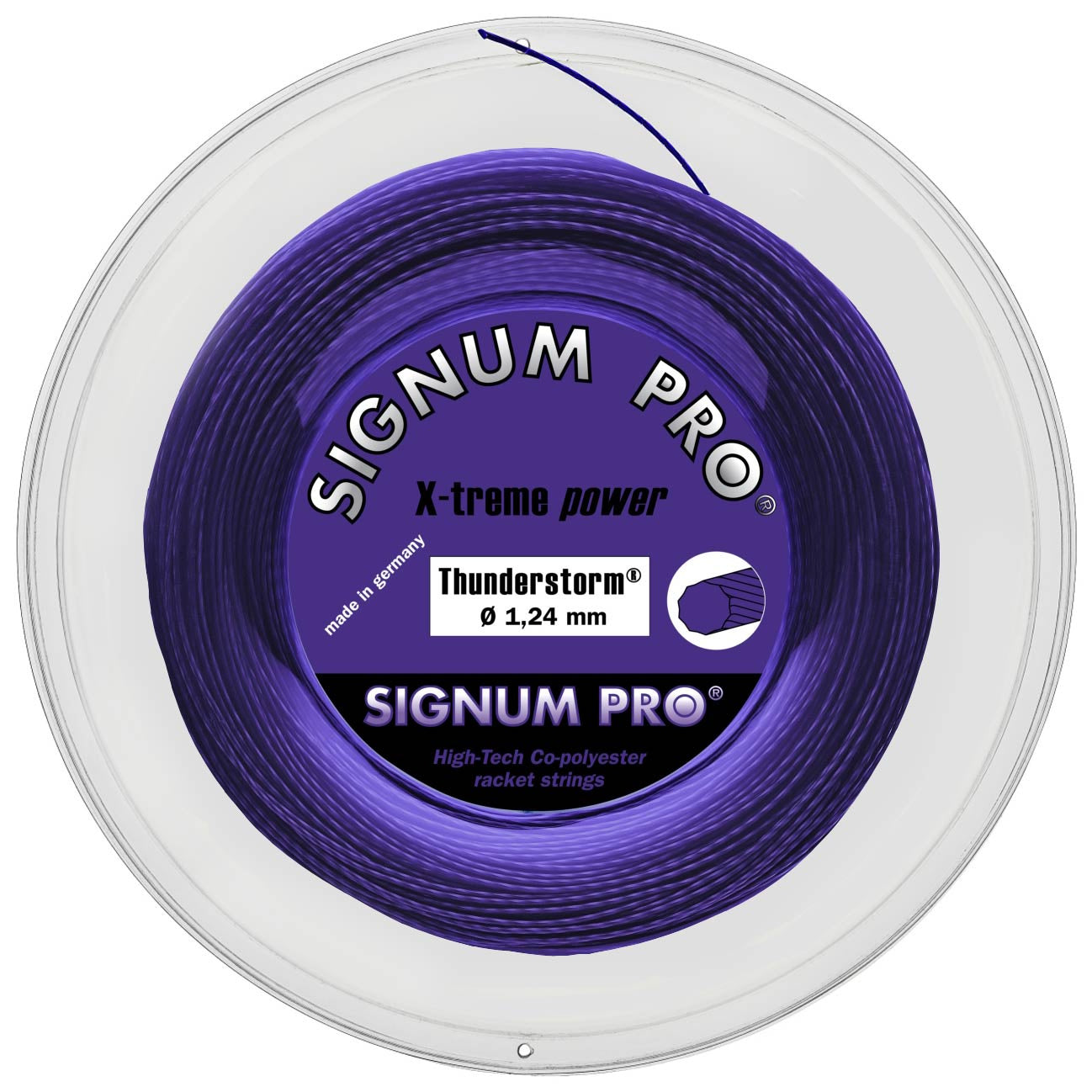 Signum Pro Thunderstorm Violett Strenge,Rulle 120m-Lilla Signum Pro Thunderstorm Violett Strenge,Rulle 120m-Lilla