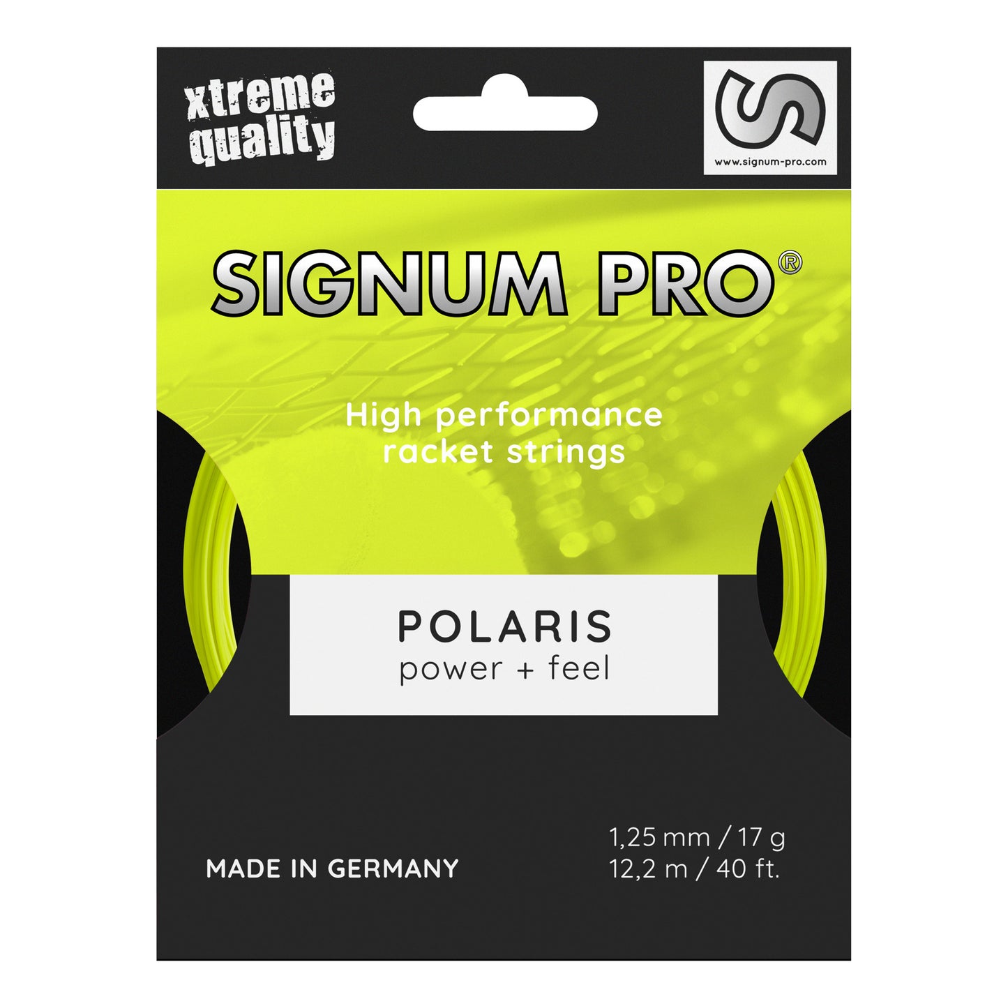 Signum Pro Polaris Strengesæt 12m-Gul Signum Pro Polaris Strengesæt 12m-Gul