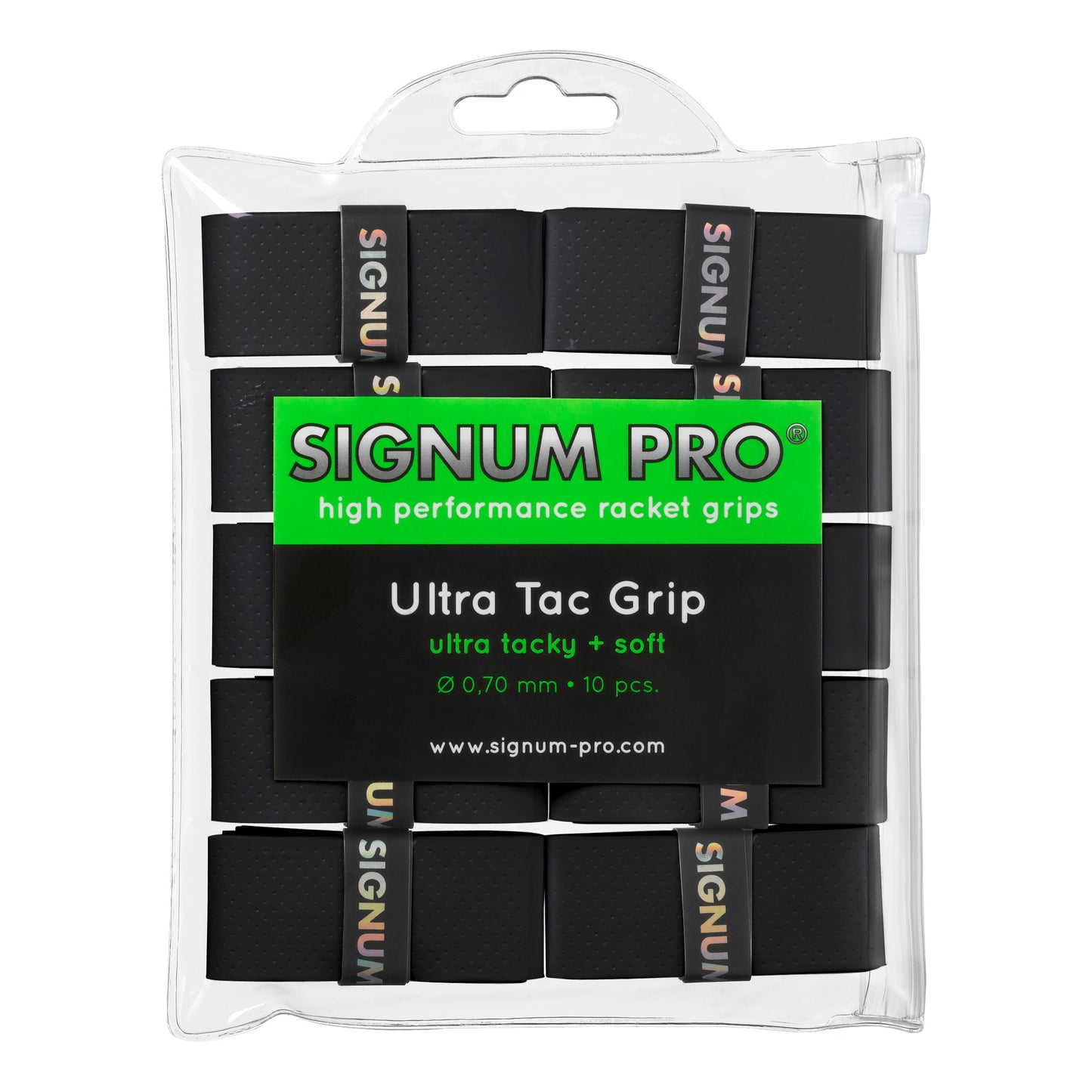Signum Pro Ultra Tac Grip Pakke Med 10-Sort Signum Pro Ultra Tac Grip Pakke Med 10-Sort