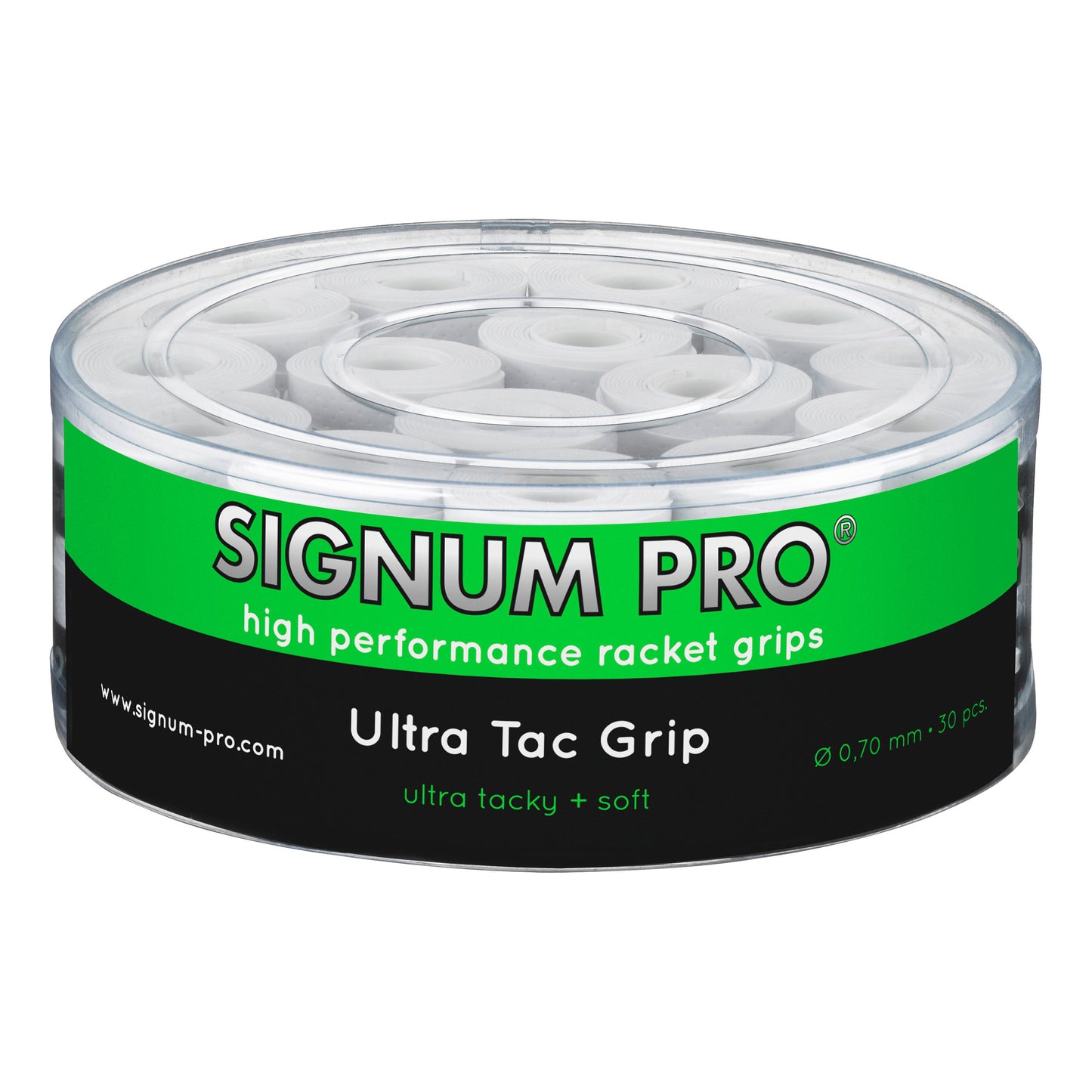 Signum Pro Ultra Tac Grip Pakke med 30 - hvid Signum Pro Ultra Tac Grip Pakke med 30 - hvid