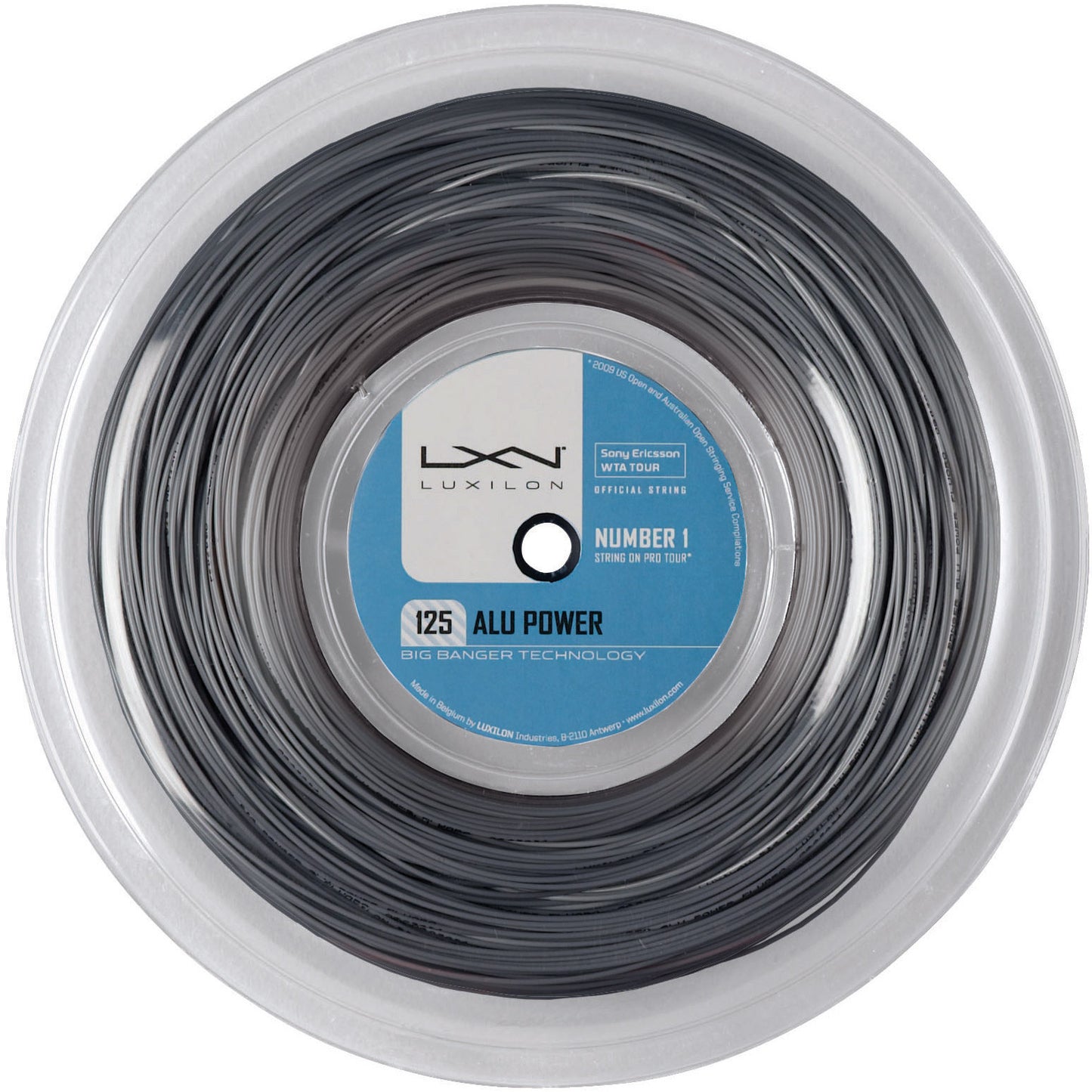 Luxilon Alu Power Strenge,Rulle 200m-Sølv Luxilon Alu Power Strenge,Rulle 200m-Sølv