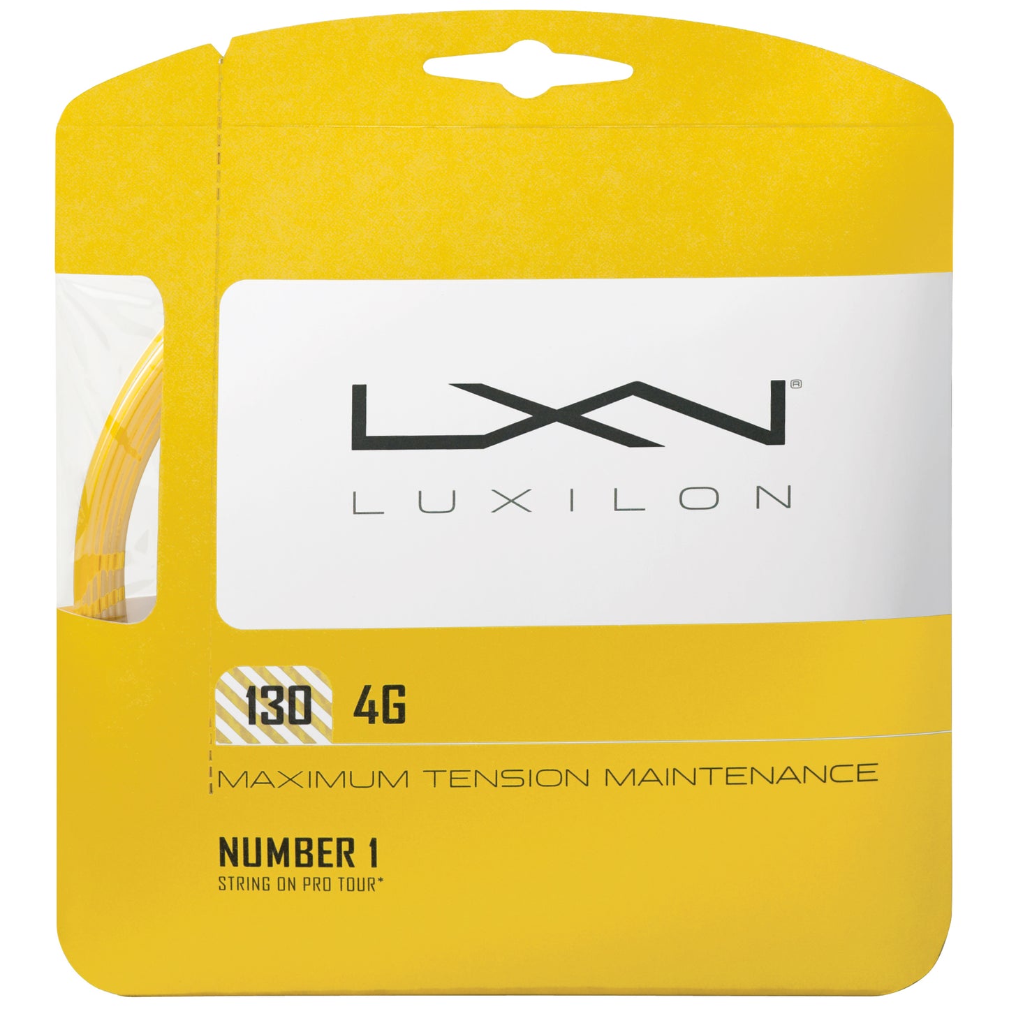 Luxilon 4G Strengesæt 12,2m-Gul Luxilon 4G Strengesæt 12,2m-Gul