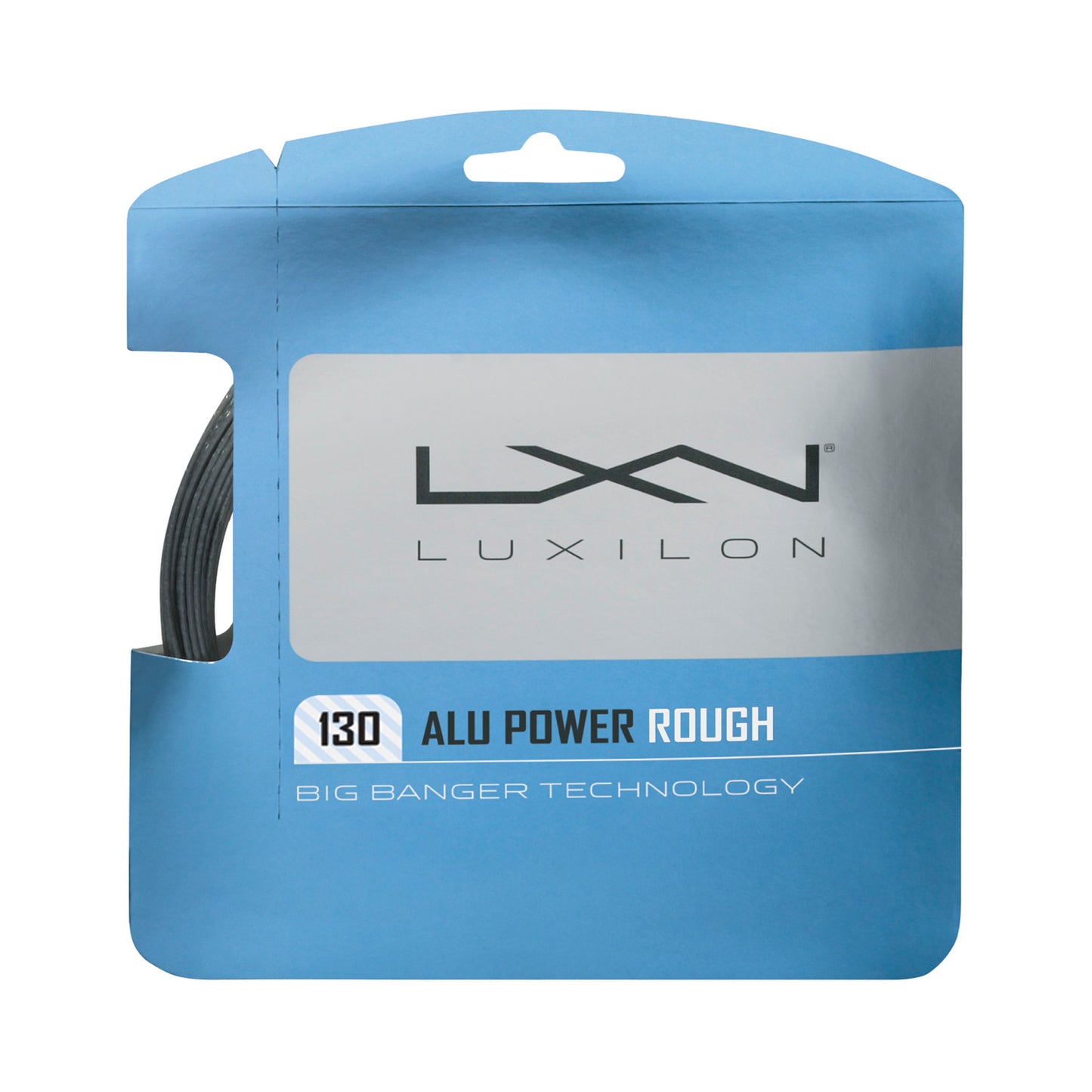 Luxilon ALU Power Rough Strengesæt 12,2m-Sølv Luxilon ALU Power Rough Strengesæt 12,2m-Sølv