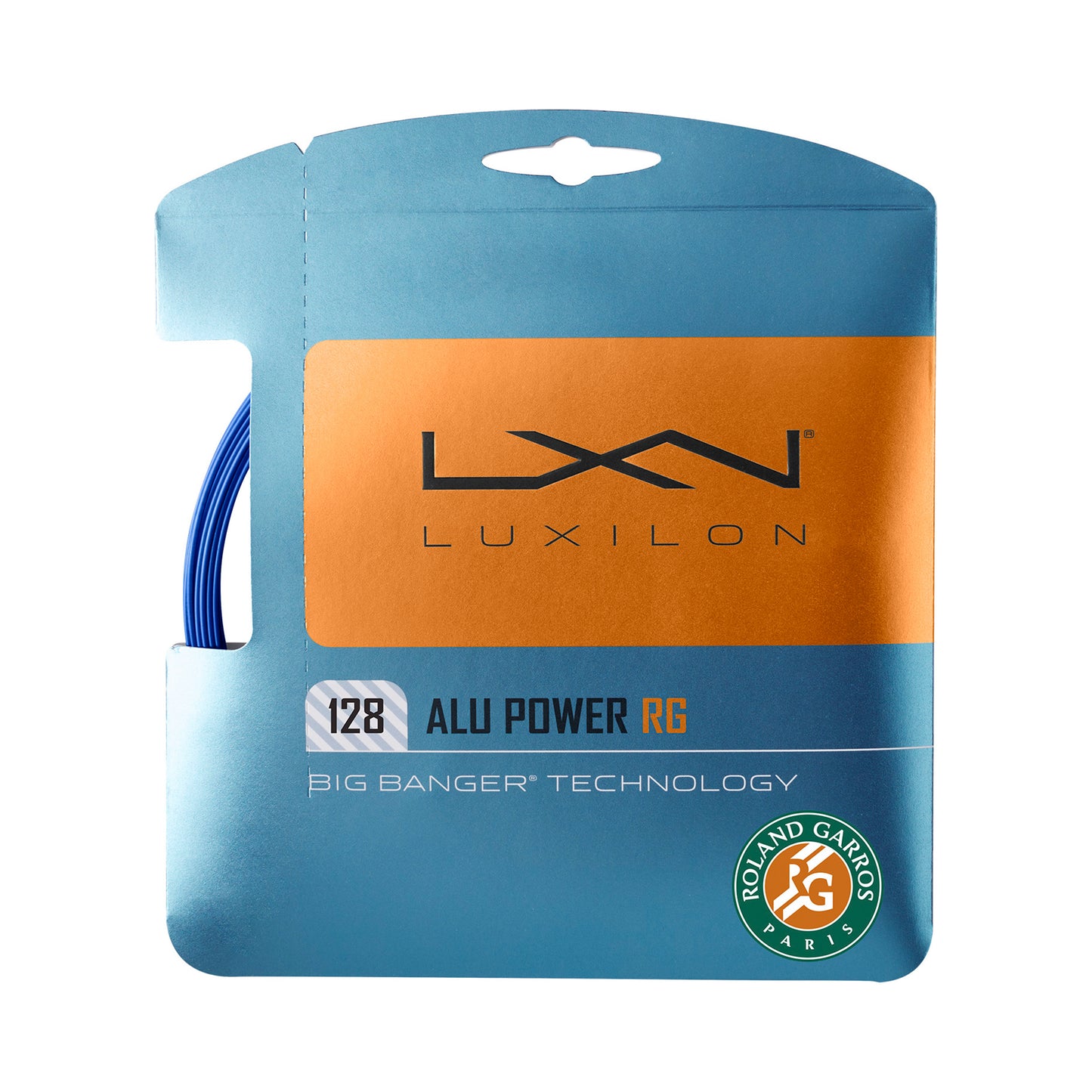 Luxilon Alu Power Roland Garros Strengesæt 12,2m-Blå Luxilon Alu Power Roland Garros Strengesæt 12,2m-Blå