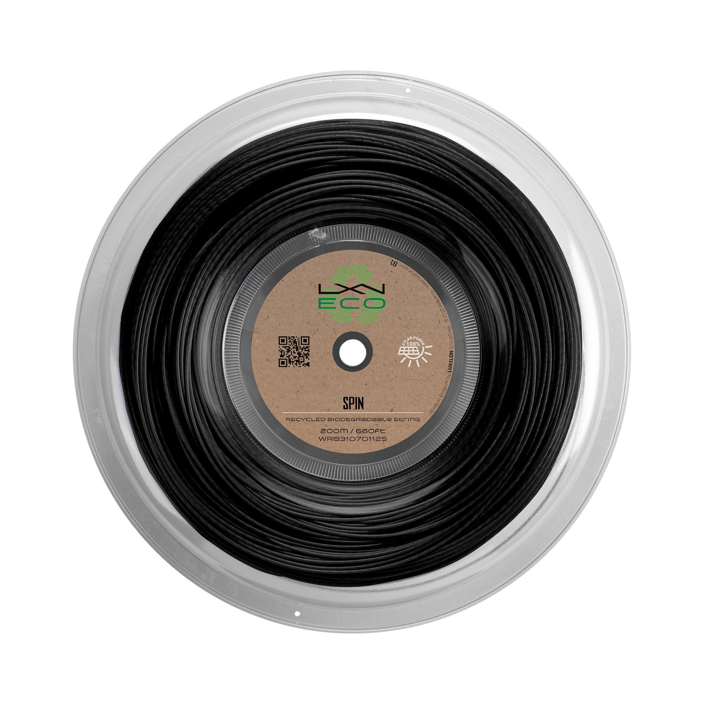 Luxilon Eco Spin Strenge,Rulle 12,2m-Sort Luxilon Eco Spin Strenge,Rulle 12,2m-Sort