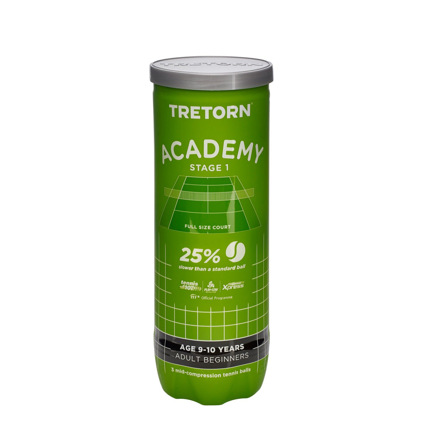 Tretorn Academy Green Dåse Med 3 Tretorn Academy Green Dåse Med 3