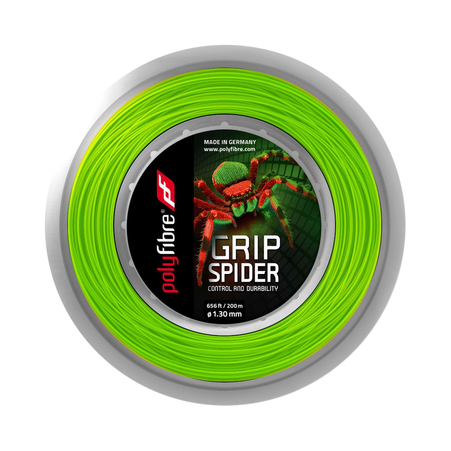Polyfibre Grip Spider Strenge,Rulle 200m-Grøn Polyfibre Grip Spider Strenge,Rulle 200m-Grøn