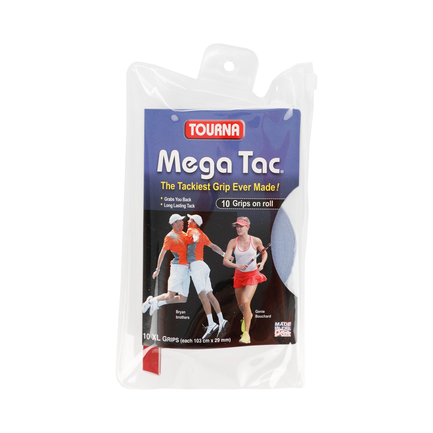 Tourna Mega Tac Pakke Med 10-Blå Tourna Mega Tac Pakke Med 10-Blå