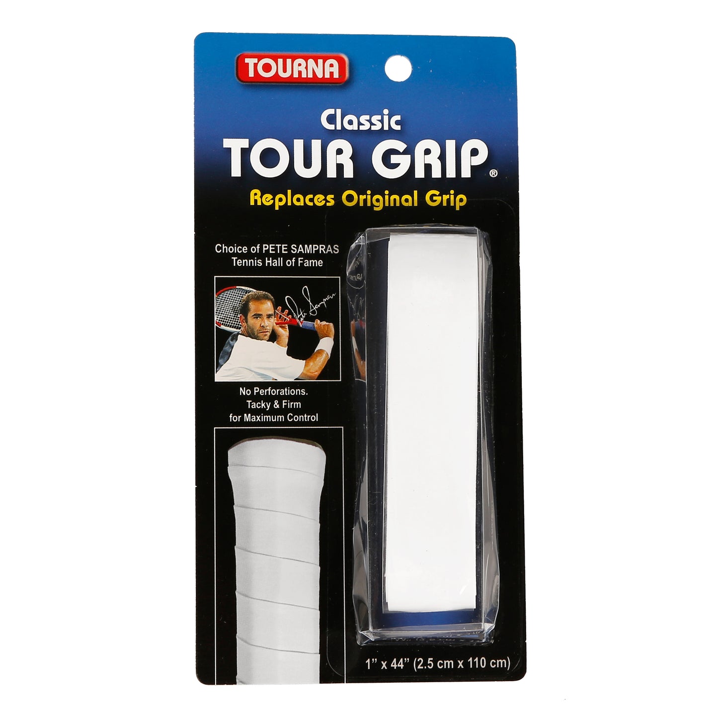 Tourna Tour Grip Pakke Med 1-Hvid Tourna Tour Grip Pakke Med 1-Hvid