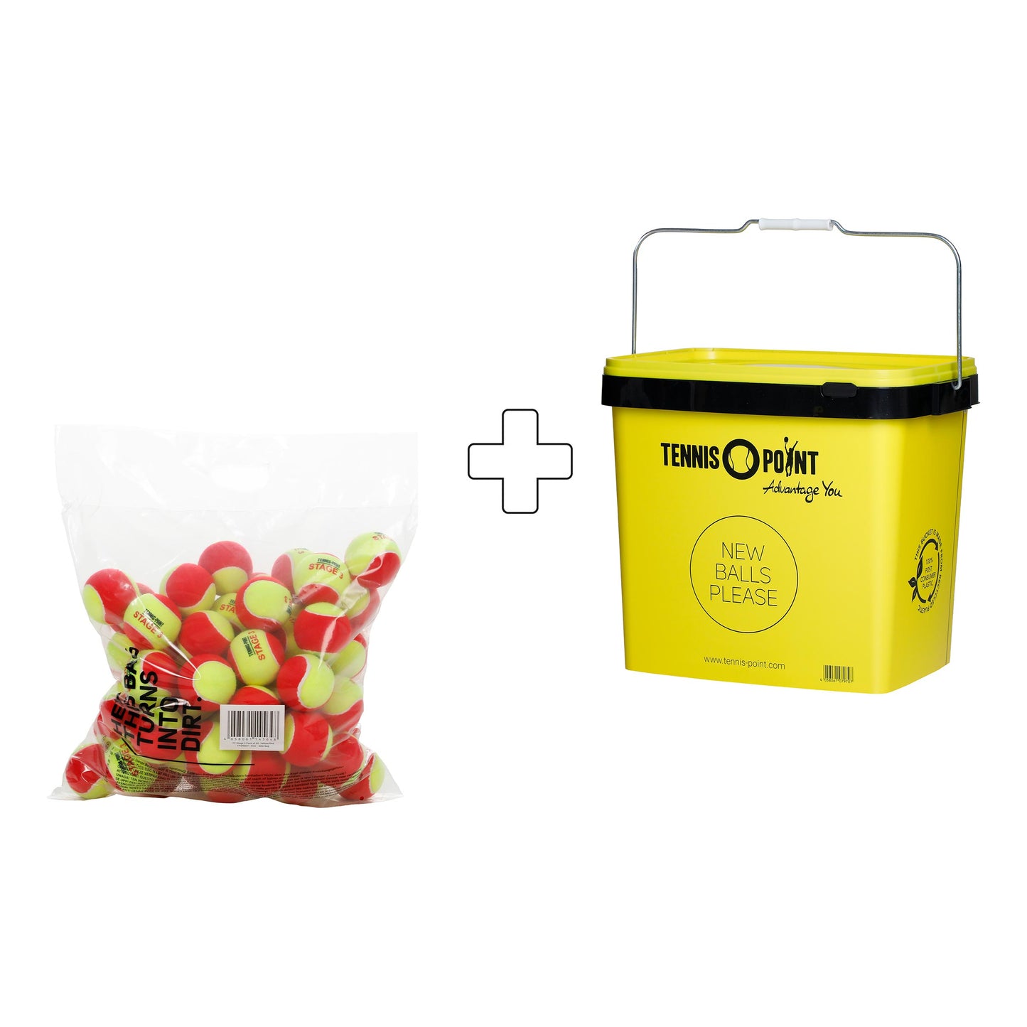 Tennis-Point Pose med 60 TP Stage 3 Plus boldspand Tennis-Point Pose med 60 TP Stage 3 Plus boldspand