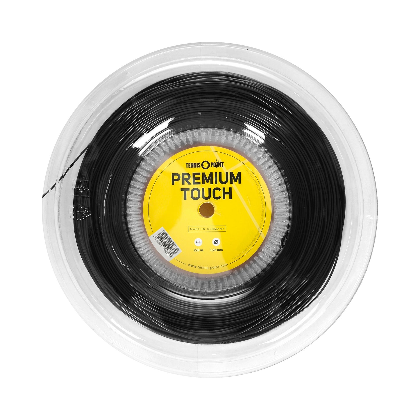 Tennis-Point Premium Touch Strenge,Rulle 220m-Sort Tennis-Point Premium Touch Strenge,Rulle 220m-Sort