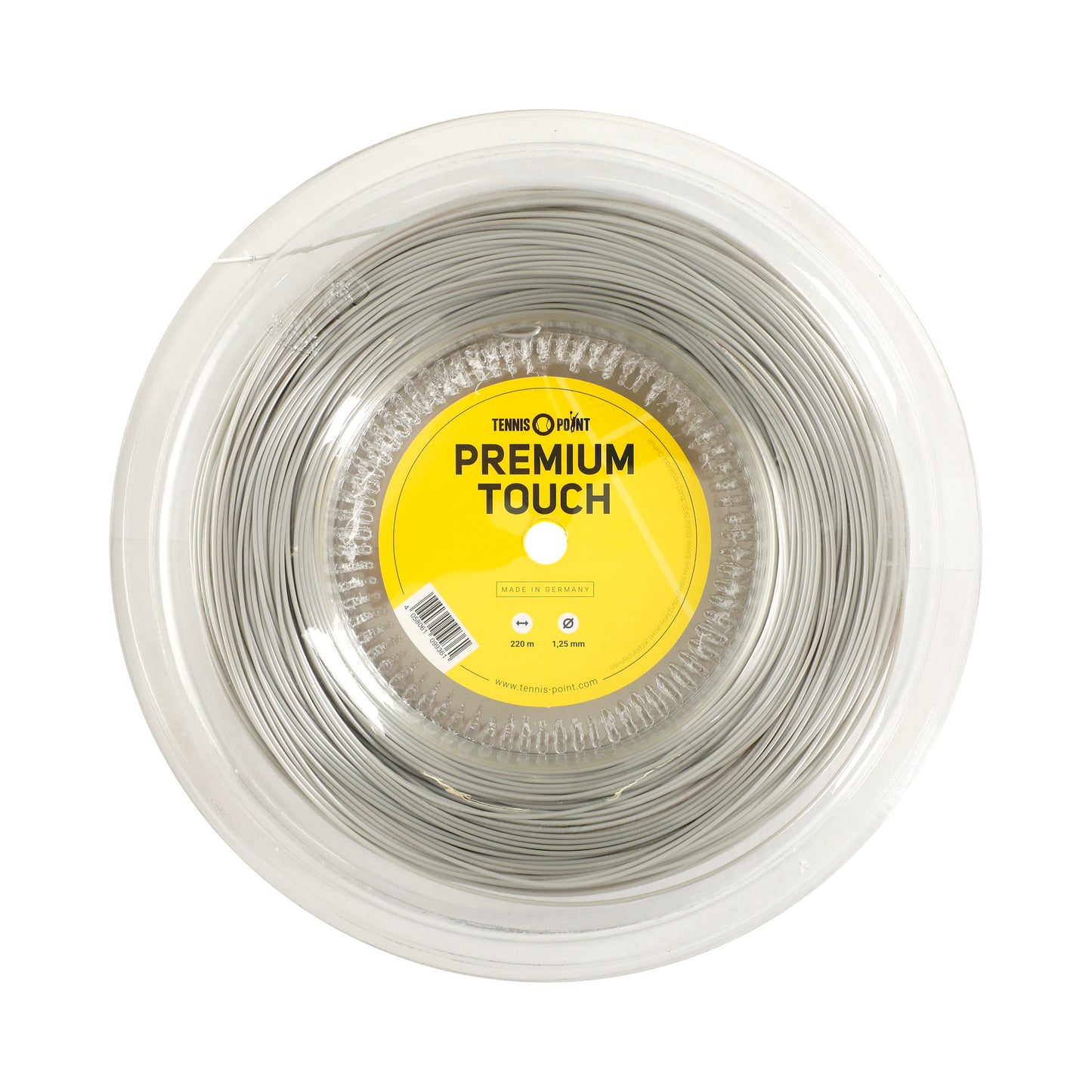 Tennis-Point Premium Touch Strenge,Rulle 220m-Grå Tennis-Point Premium Touch Strenge,Rulle 220m-Grå