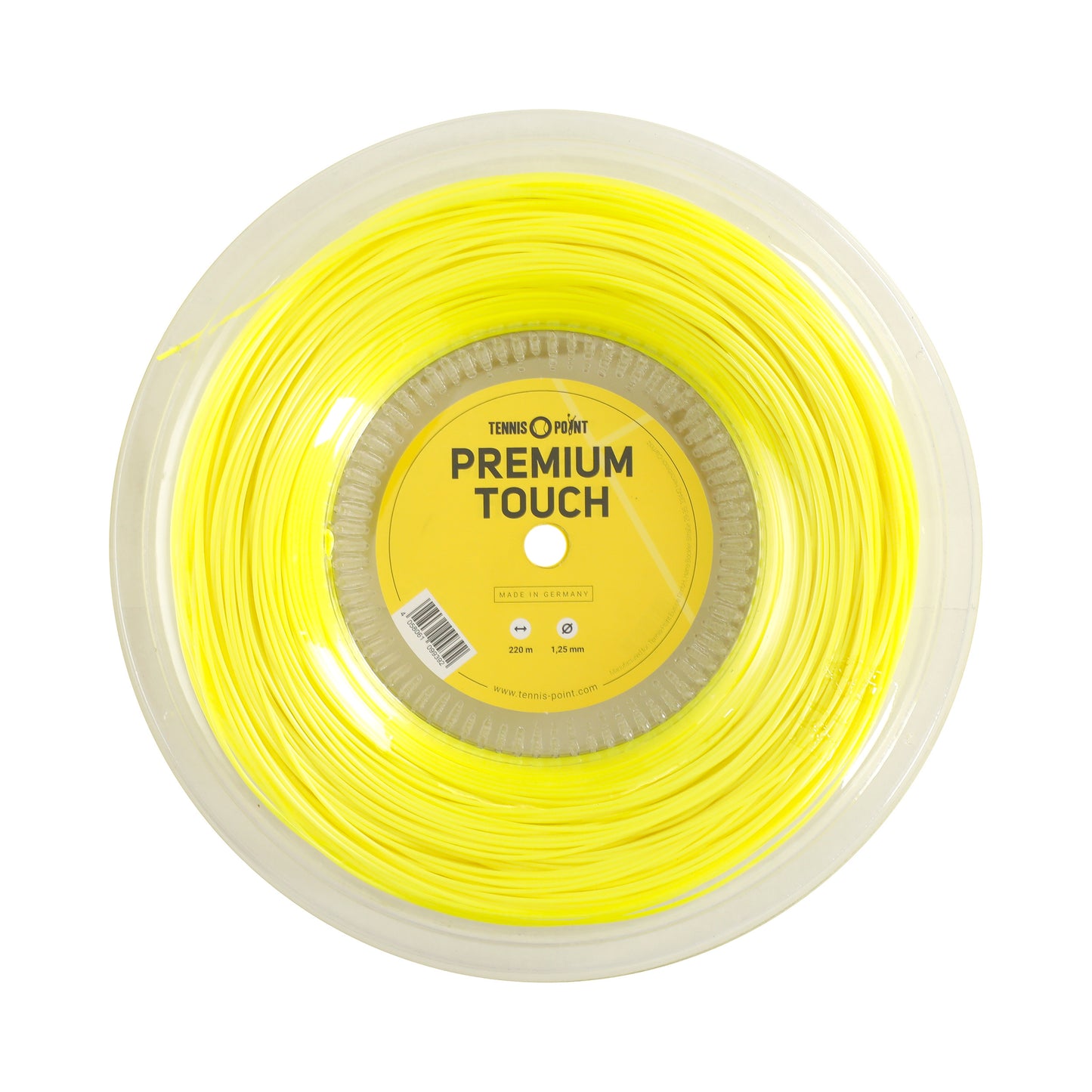 Tennis-Point Premium Touch Strenge,Rulle 220m-Neongul Tennis-Point Premium Touch Strenge,Rulle 220m-Neongul