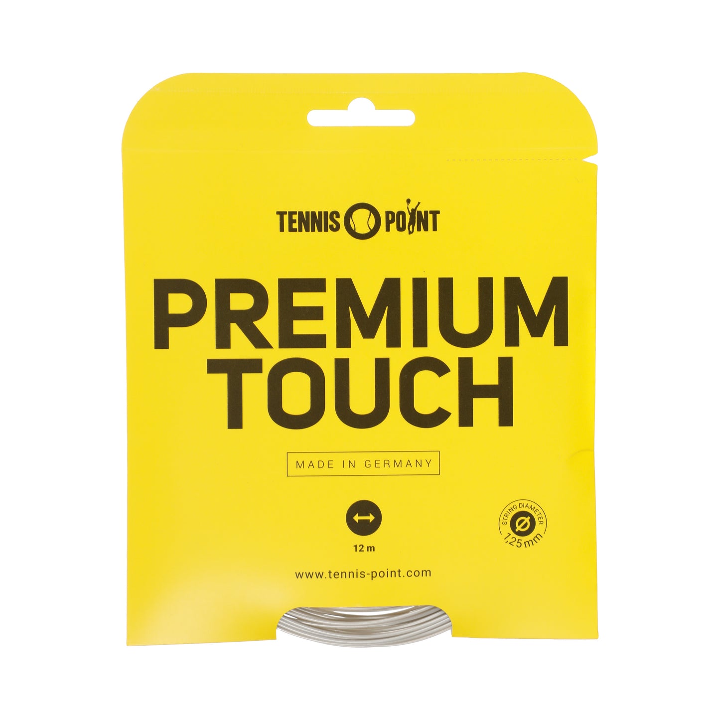 Tennis-Point Premium Touch Strengesæt 12m-Grå Tennis-Point Premium Touch Strengesæt 12m-Grå