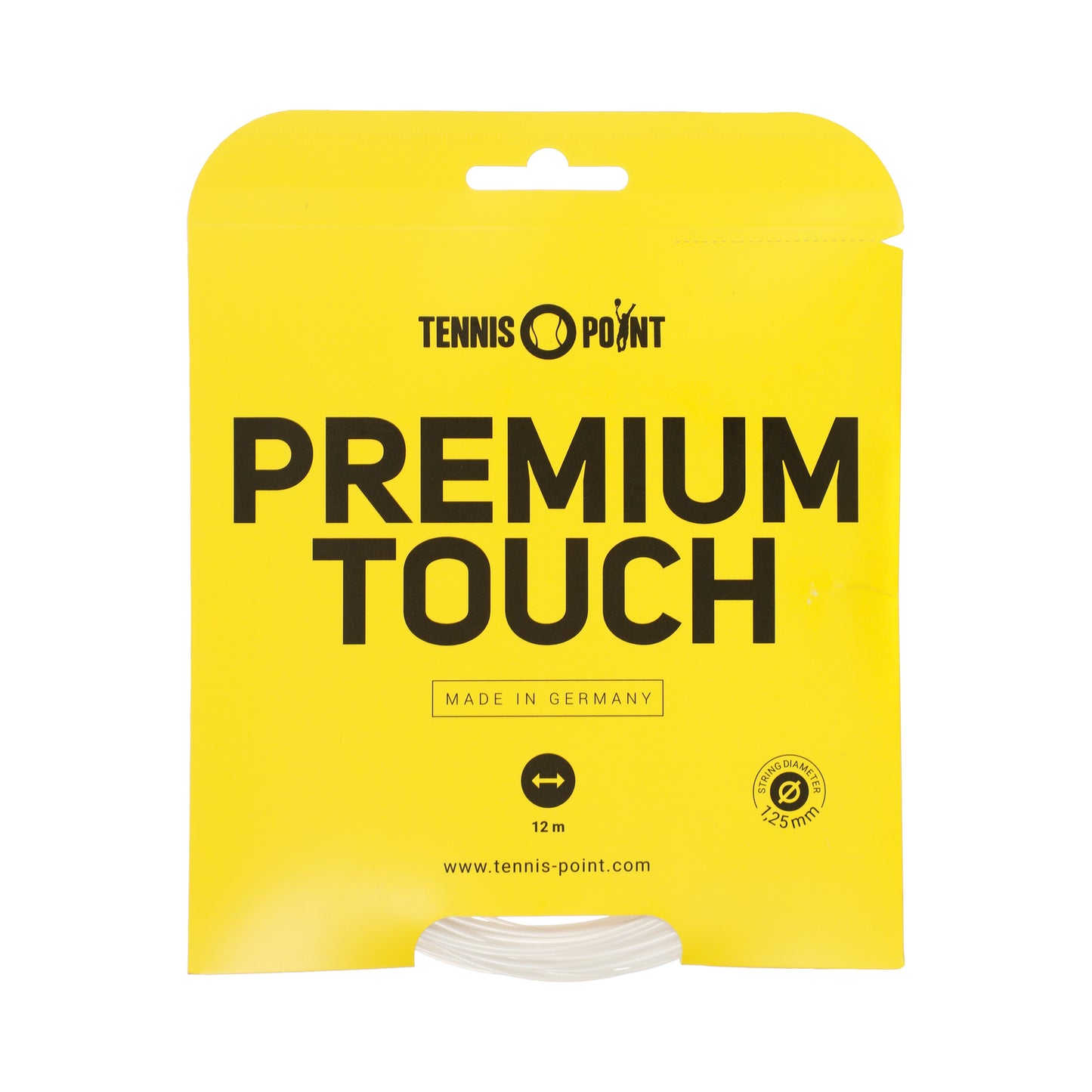 Tennis-Point Premium Touch Strengesæt 12m-Hvid Tennis-Point Premium Touch Strengesæt 12m-Hvid